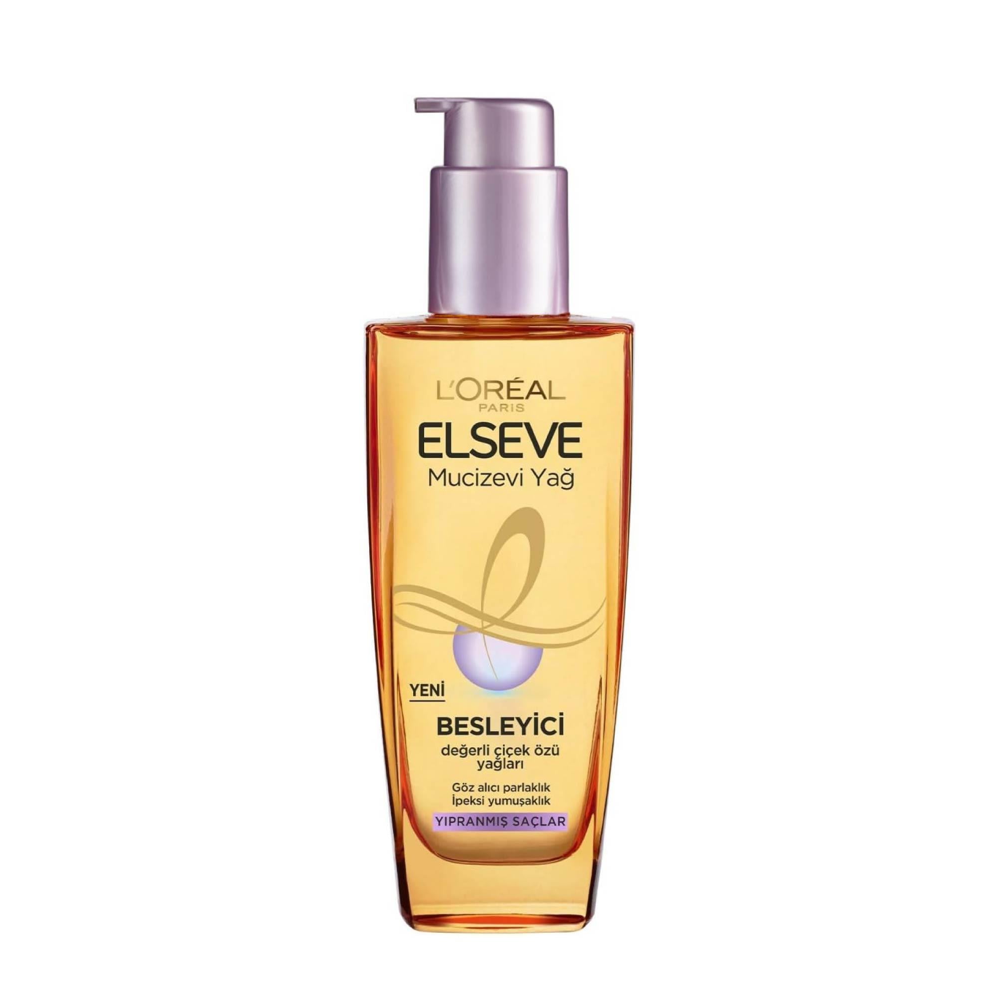 Elseve Mucizevi Saç Bakım Yağı Besleyici 100ml