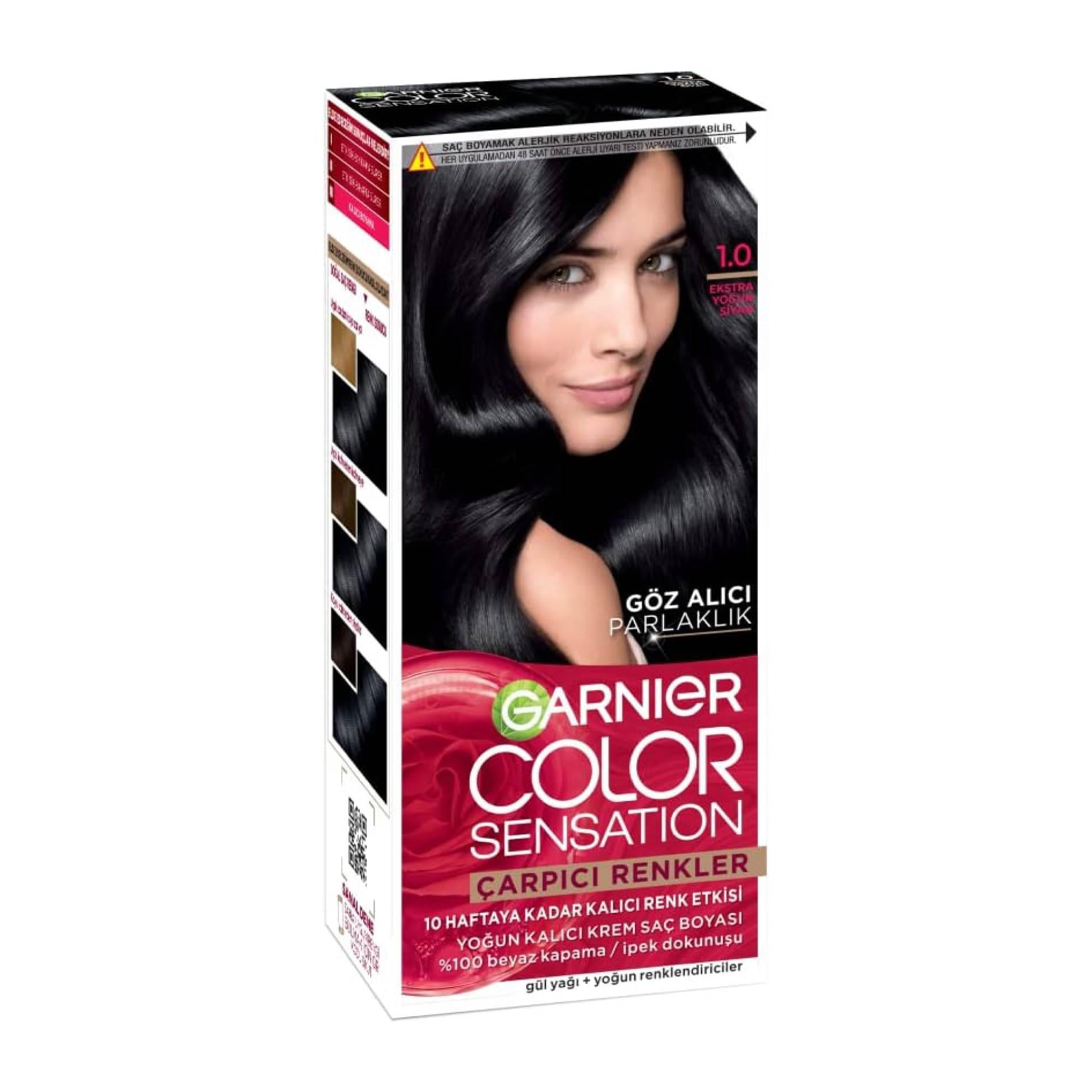 Garnier Çarpıcı Renkler 1.0 Eksta Yoğun Siyah 