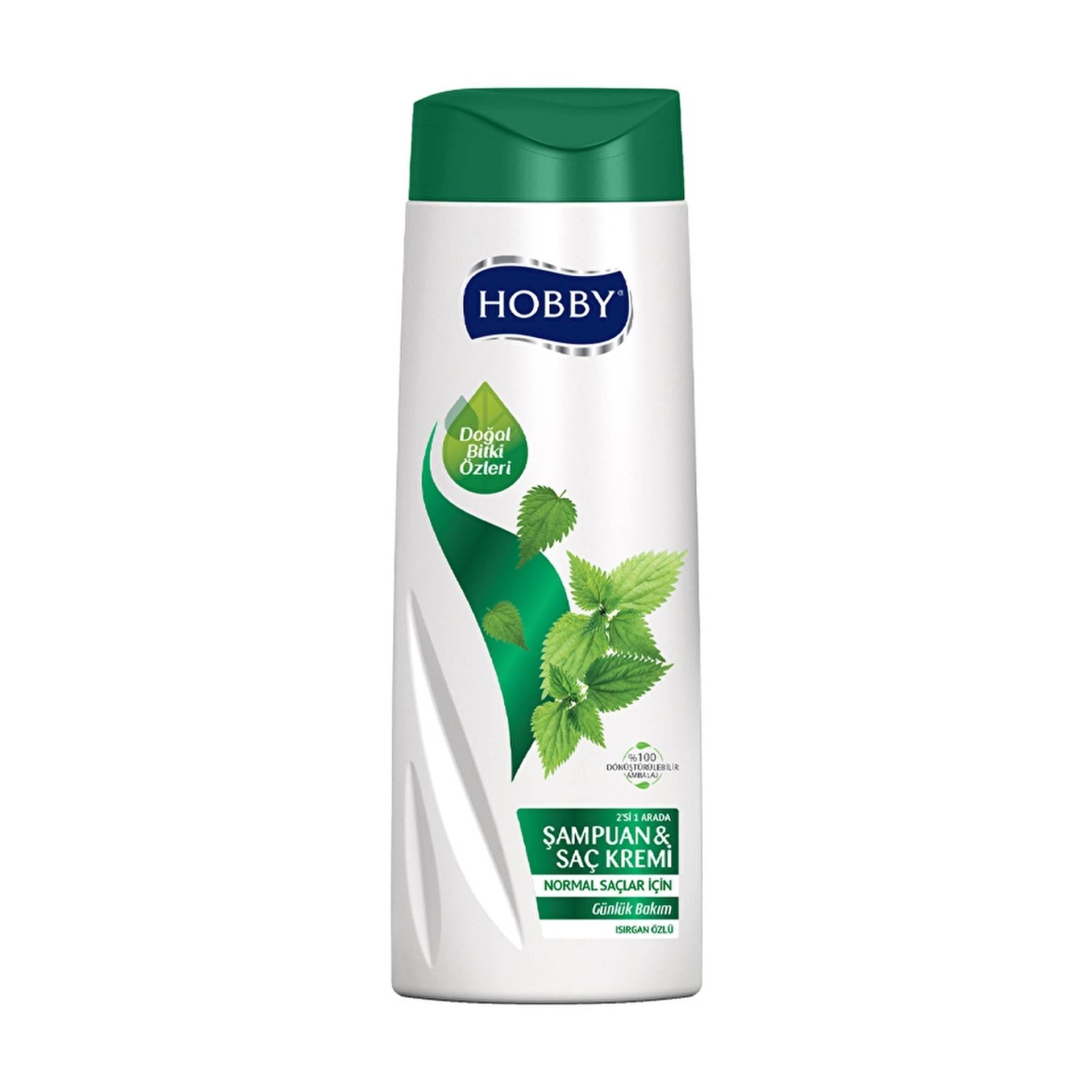 Hobby Şampuan Isırgan Özlü 2 'si 1 Arada 500 ml