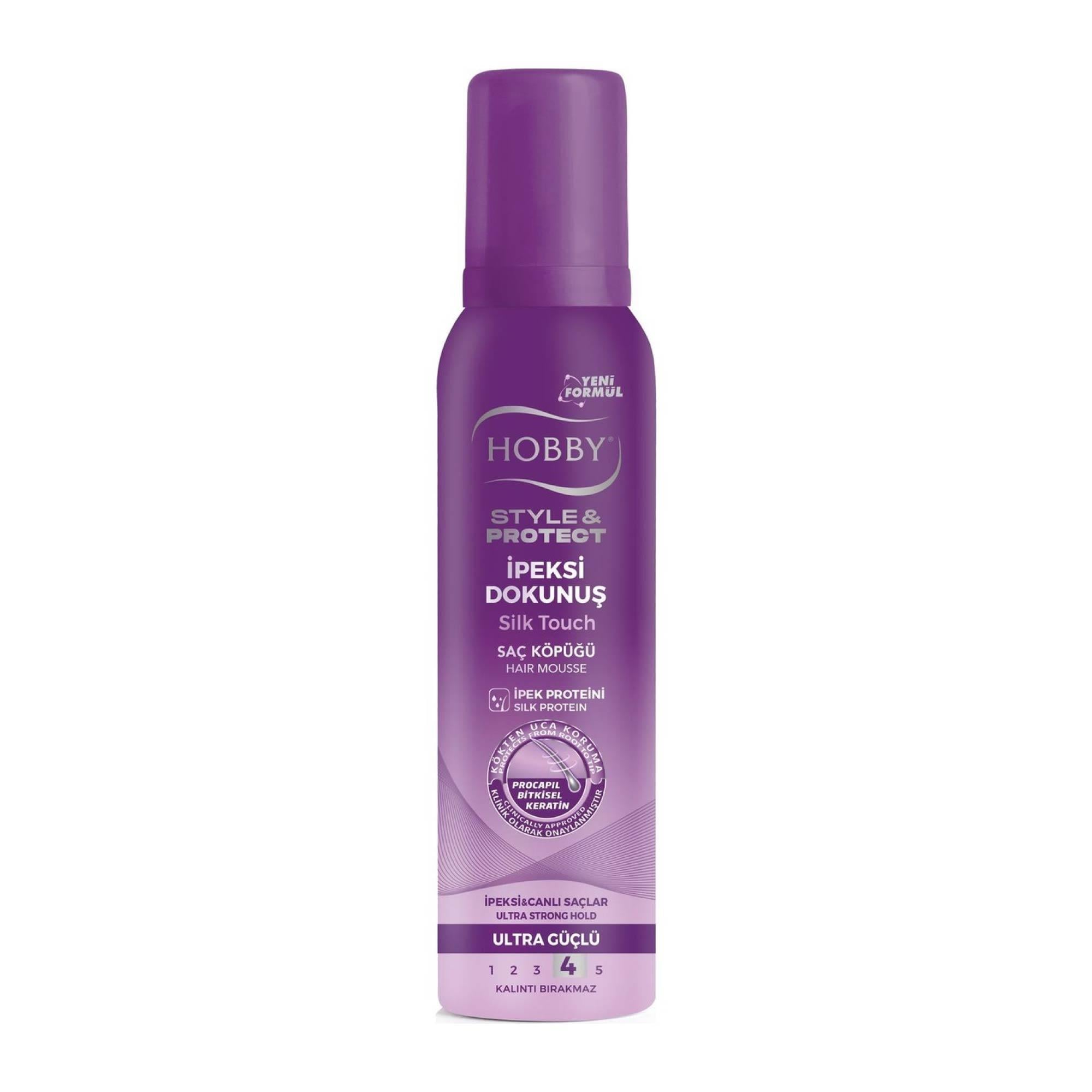 Hobby Style & Protect Saç Köpüğü İpeksi Dokunuş 150 ml