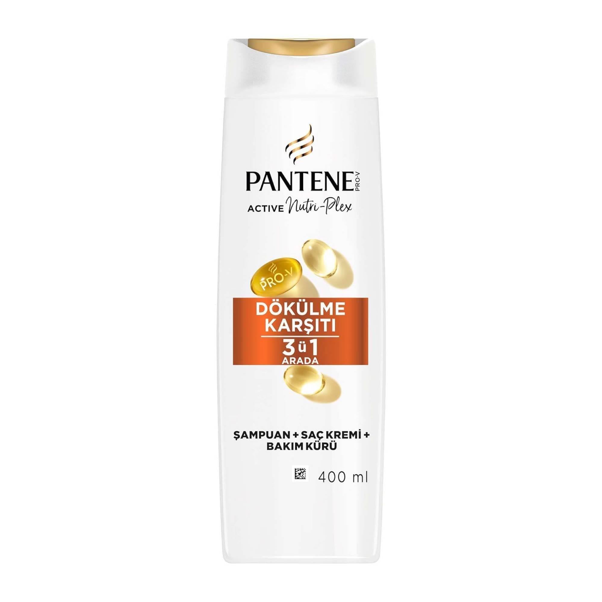 Pantene Şampuan 3ü1 Arada Saç Dökülmesine Karşı 400 ml.