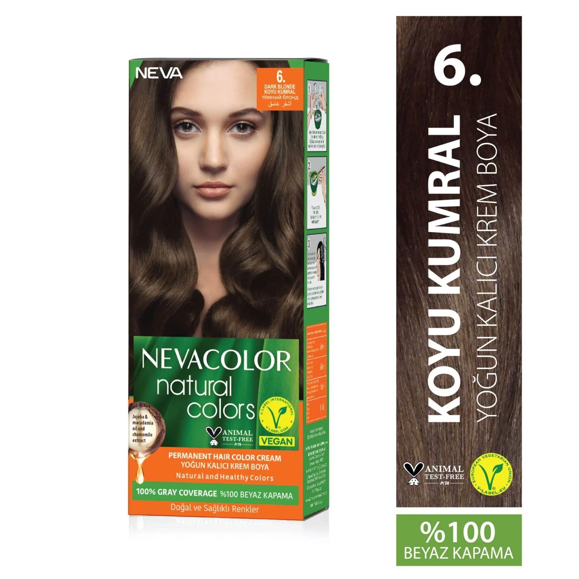 Nevacolor Natural Colors Set Boya Koyu Kumral 6.