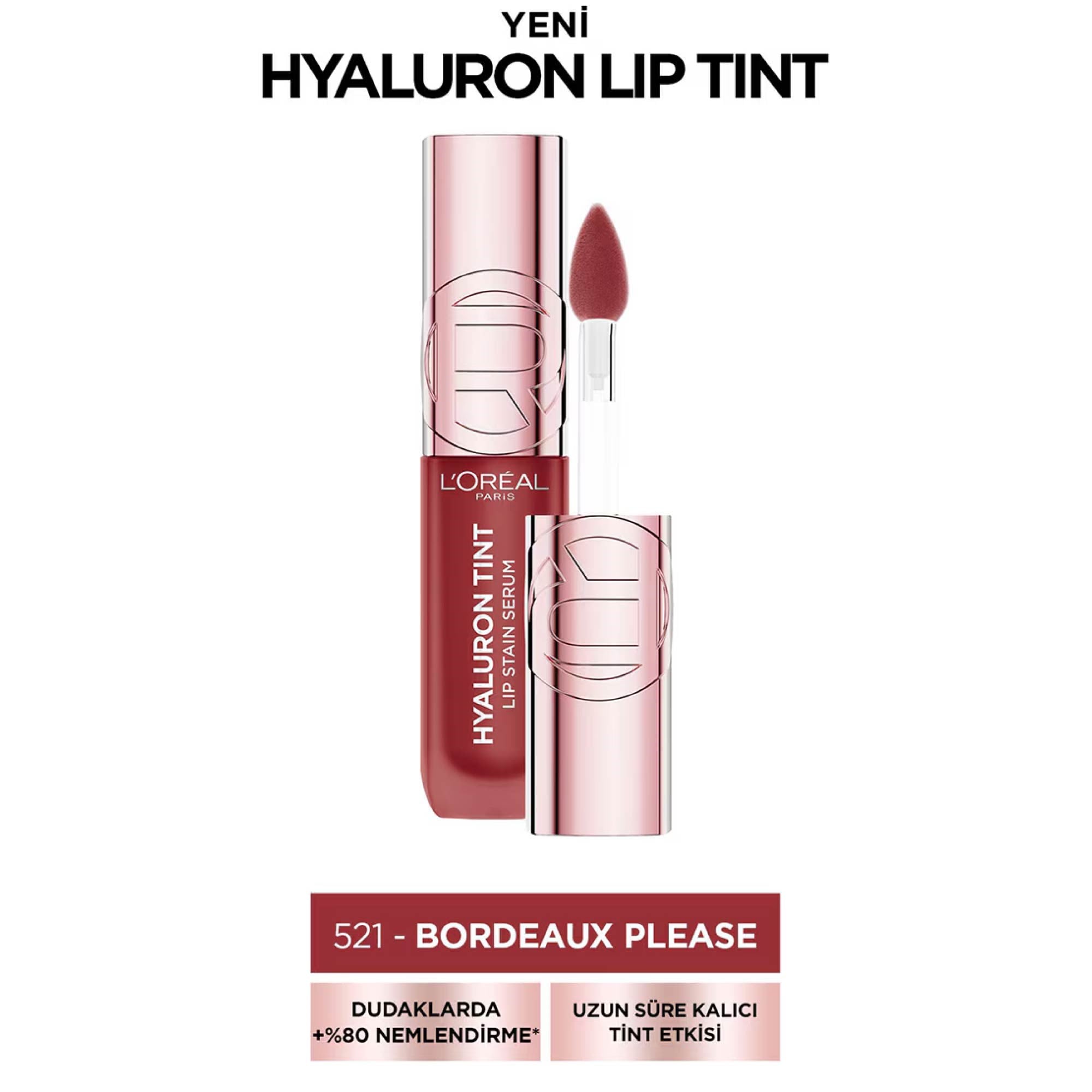 Loreal Paris Hyaluron Lip Tint 521 Bordeaux Please