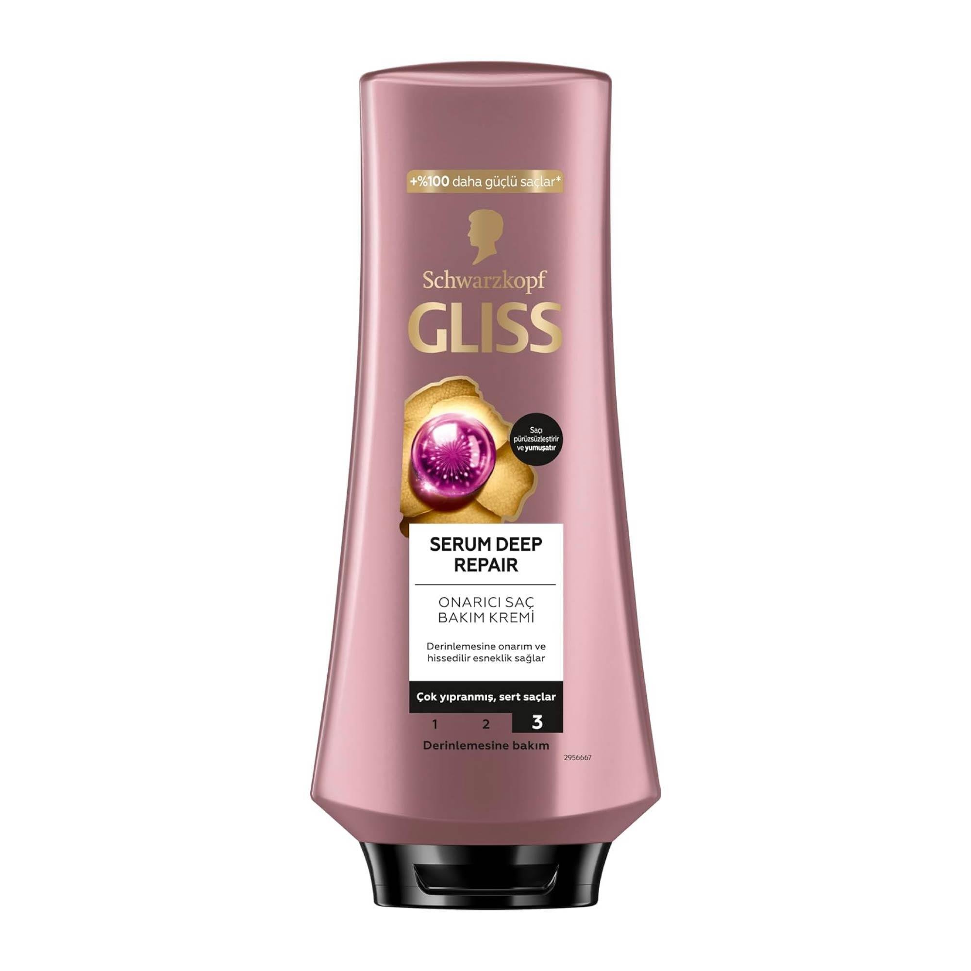 Gliss Serum Deep Repair Onarıcı Saç Kremi 360 ml
