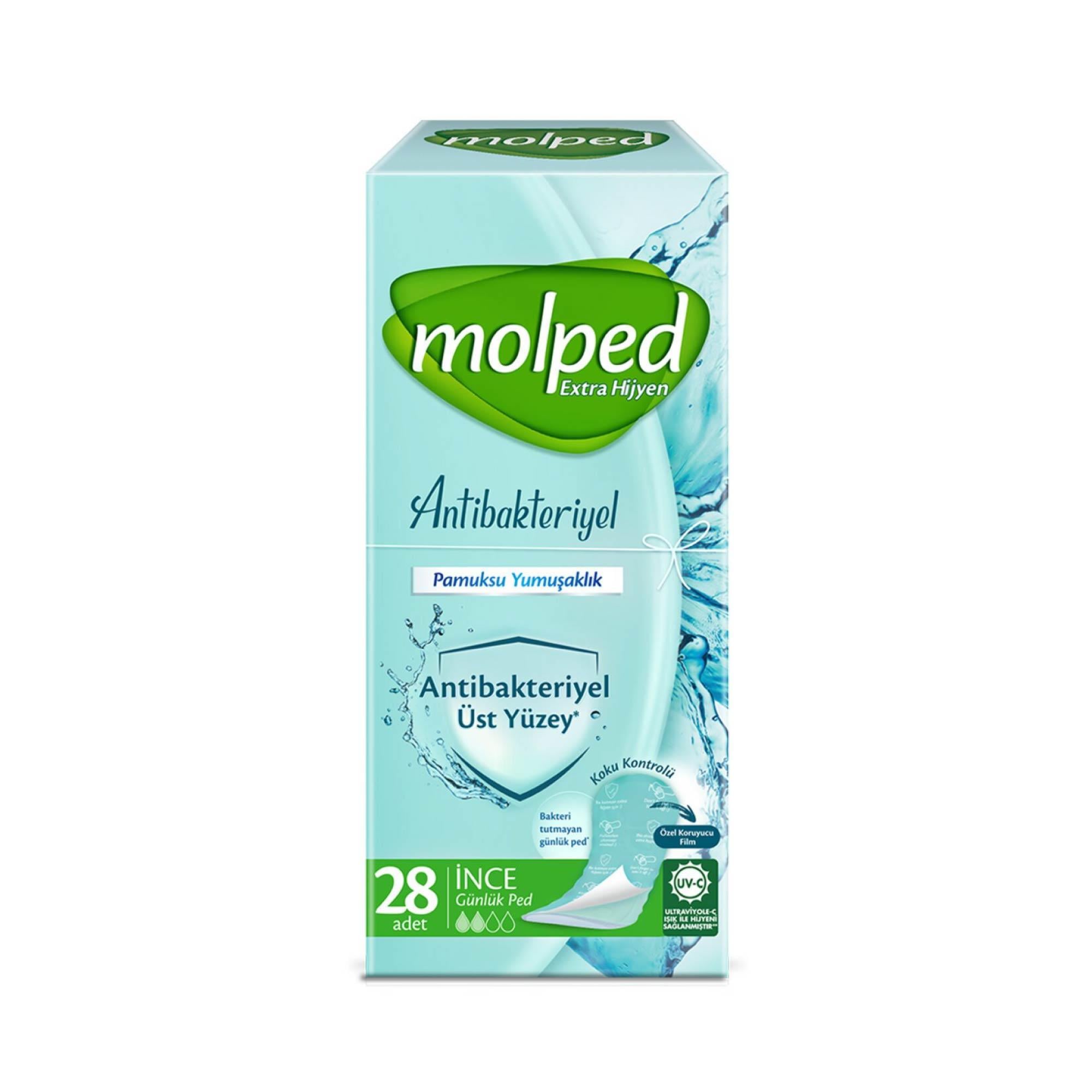 Molped Günlük Ped Antibakteriyel 28 Adet