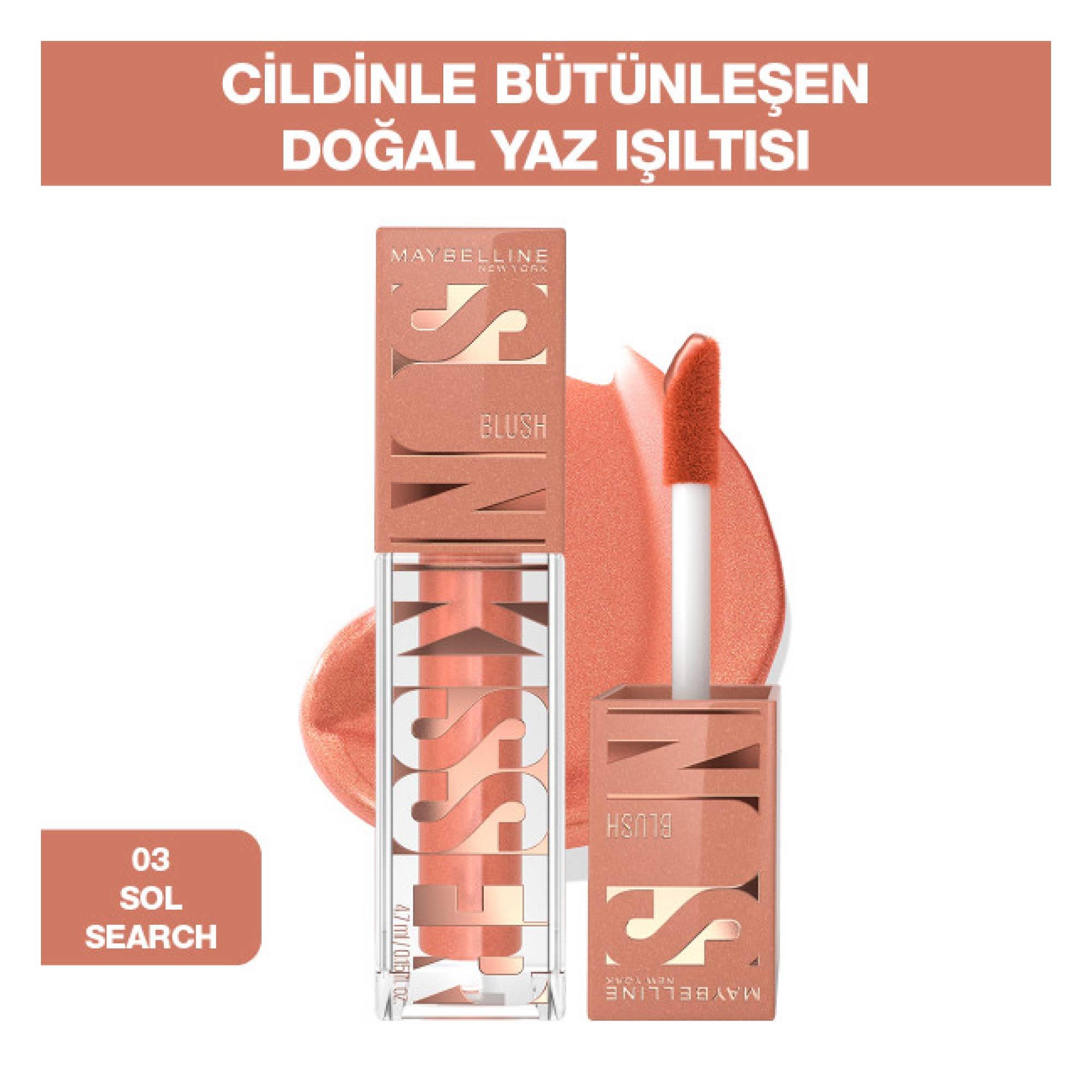 Maybelline New York Sun Kisser Blush Allık 03 Sol Search 