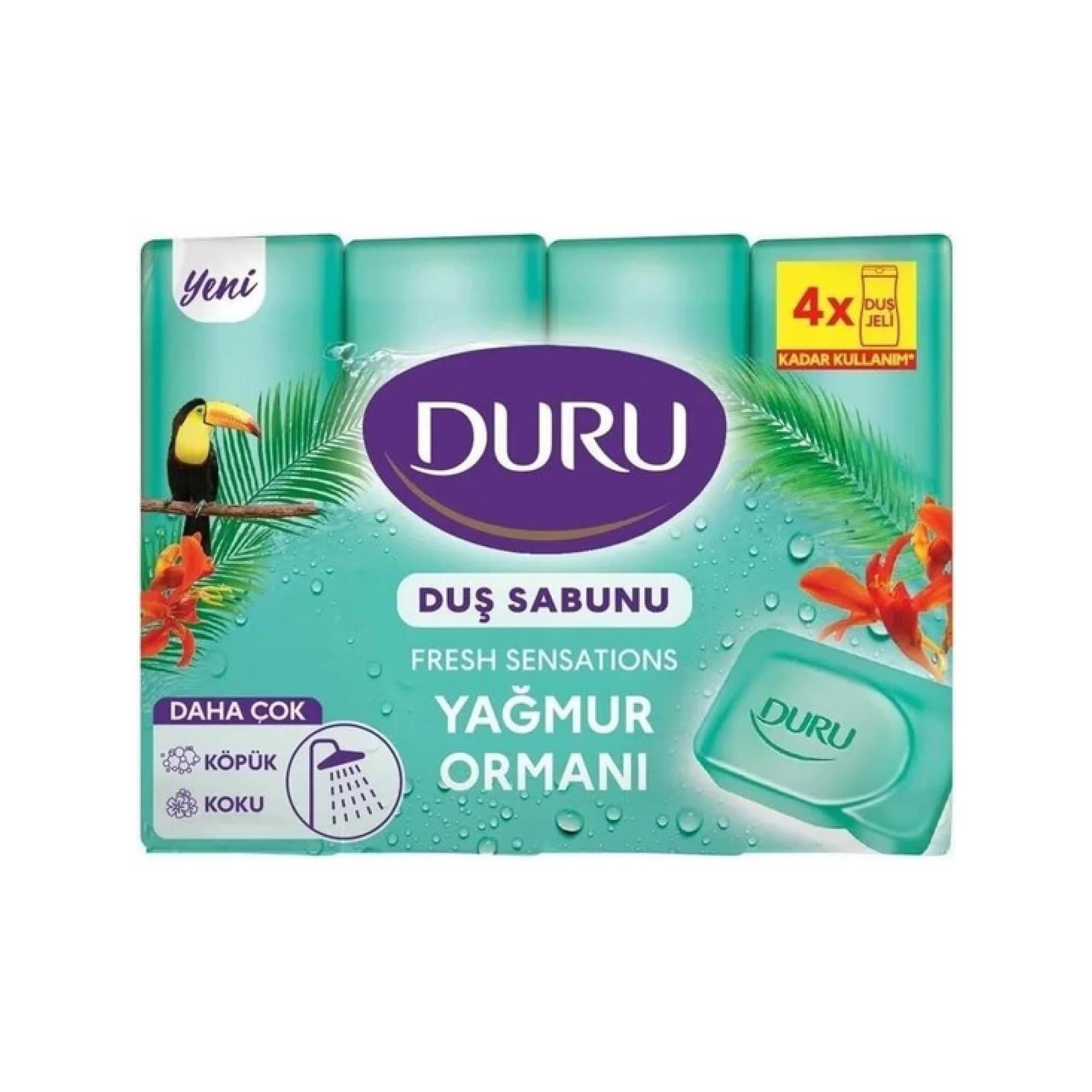 Duru Duş Sabunu Fresh Sensation Yağmur Ormanı 600gr