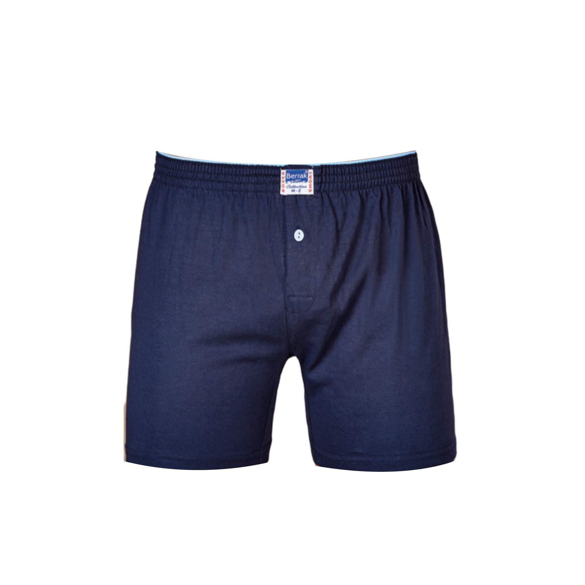 Berrak Erkek Düğmeli Boxer 1099 Lacivert Large