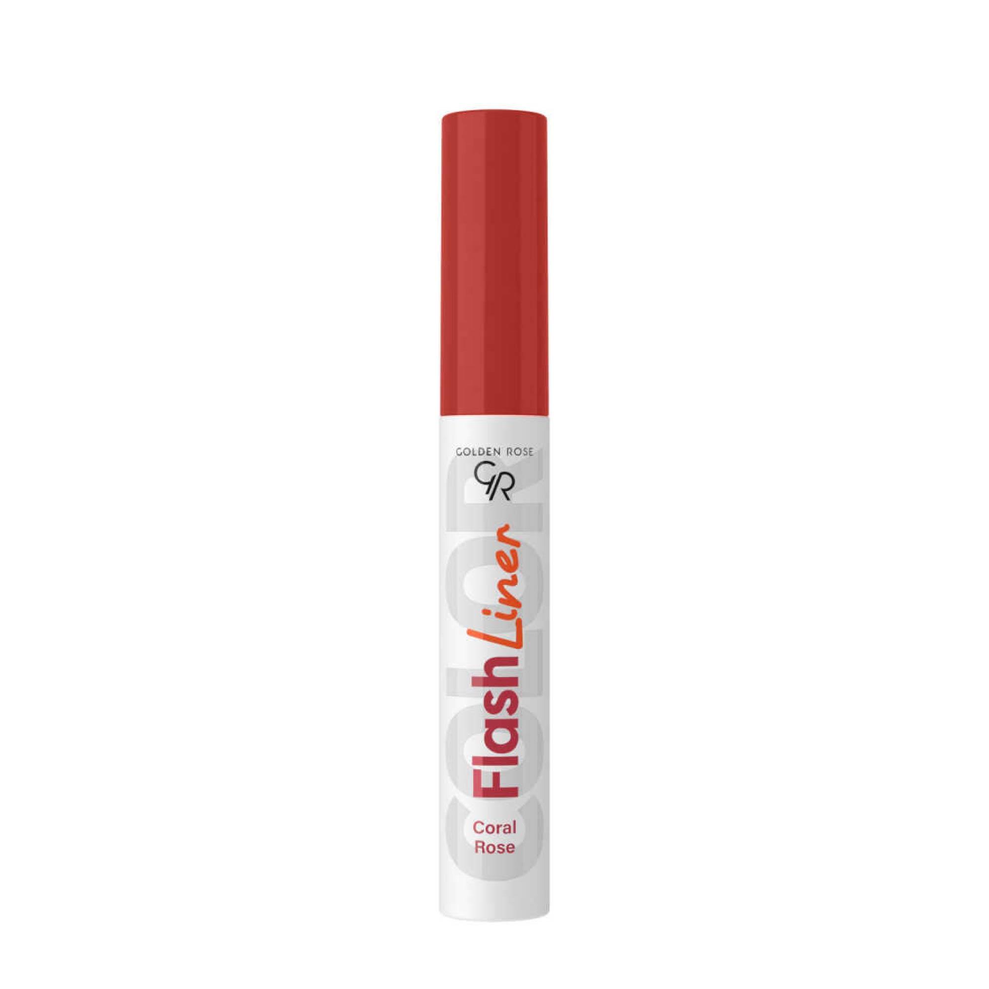 Golden Rose Flash Liner Colored Eyeliner 106 Coral Rose