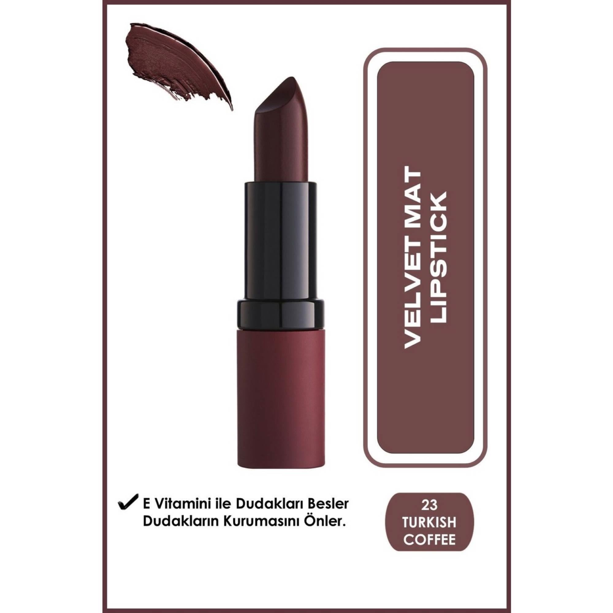 Golden Rose Velvet Matte Lipstick No:23