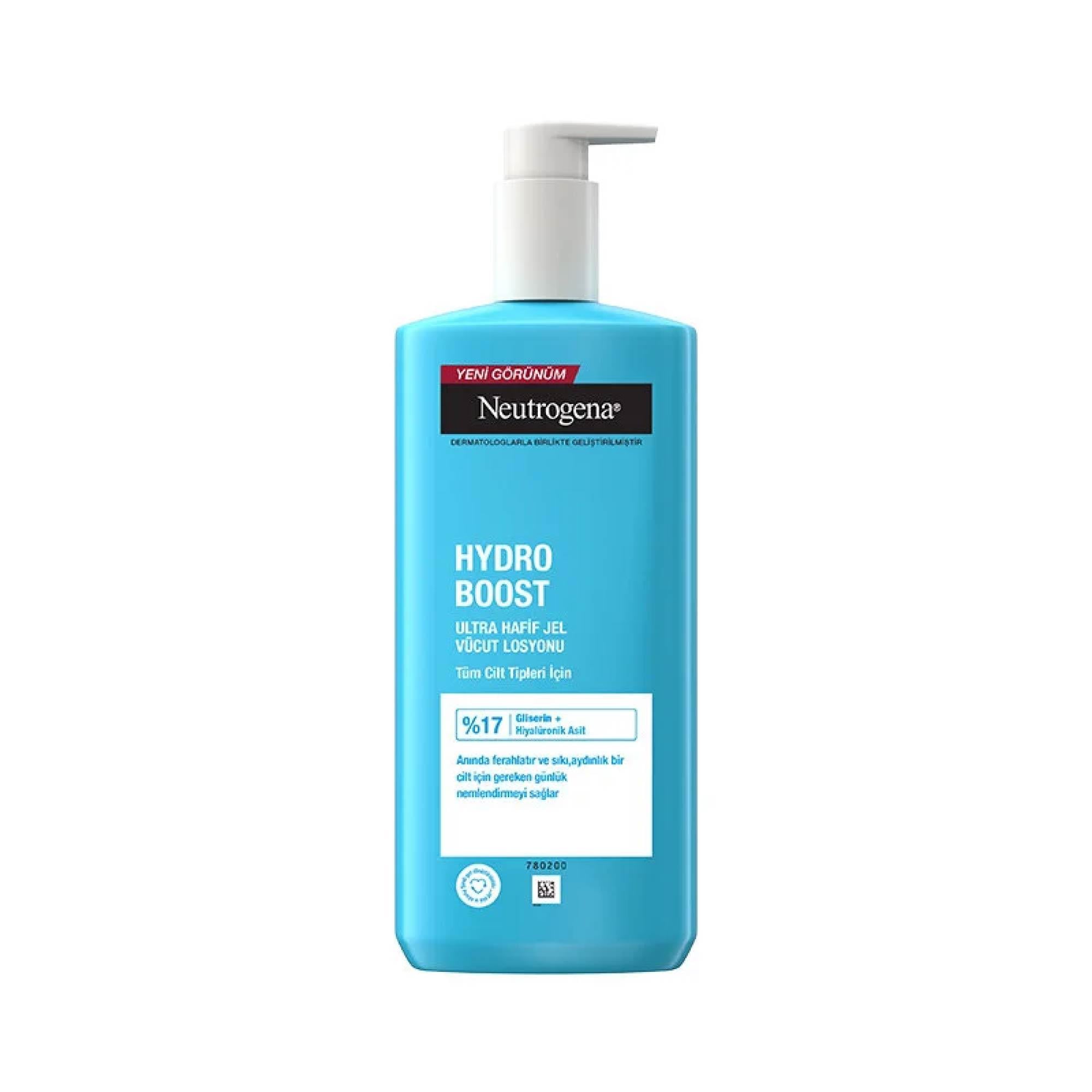 Neutrogena Hydra Boost Ultra Hafif Jel Vücut Losyonu 400 ml