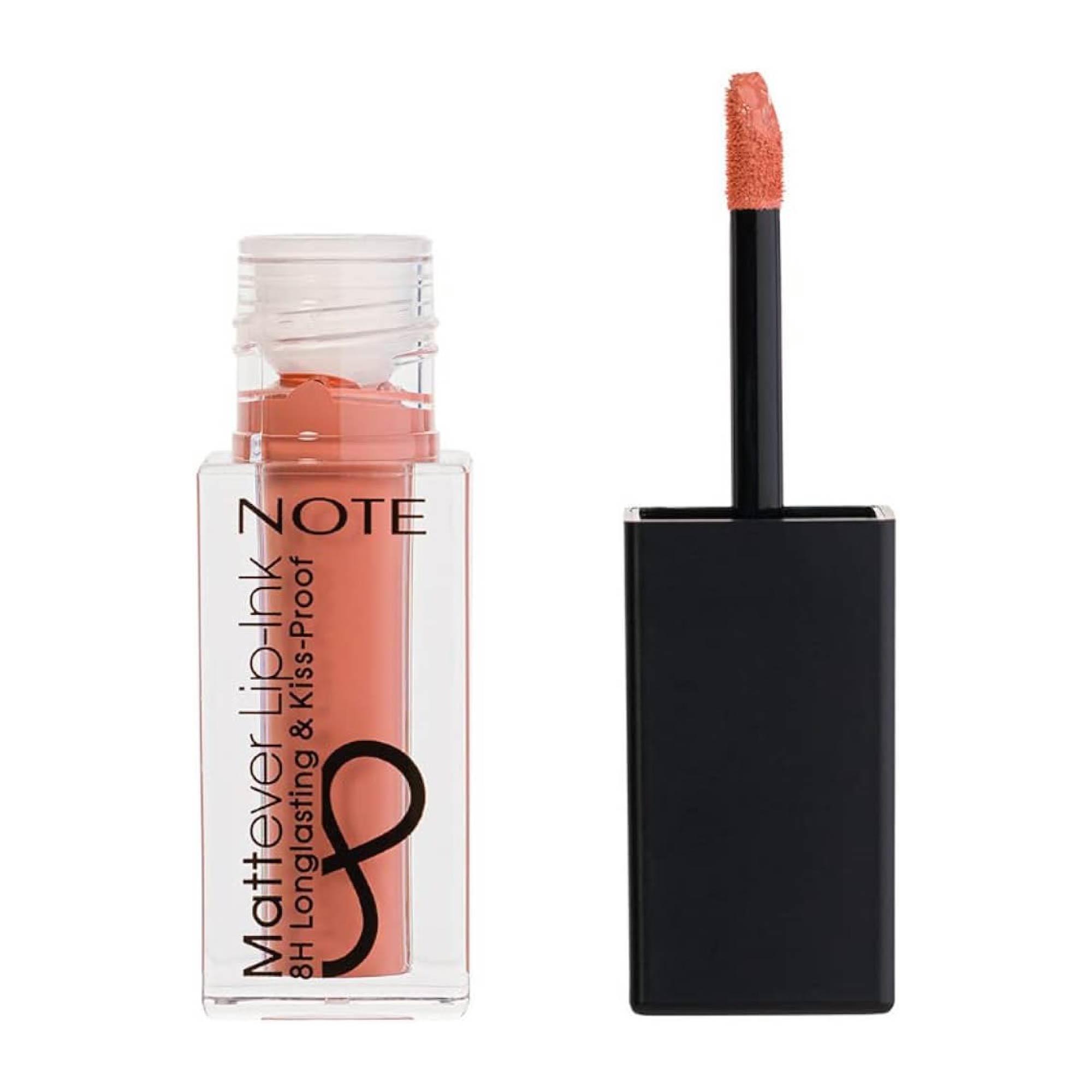 Note Mattever Mat ve Kalıcı Likit Ruj 04 Peach Rose 