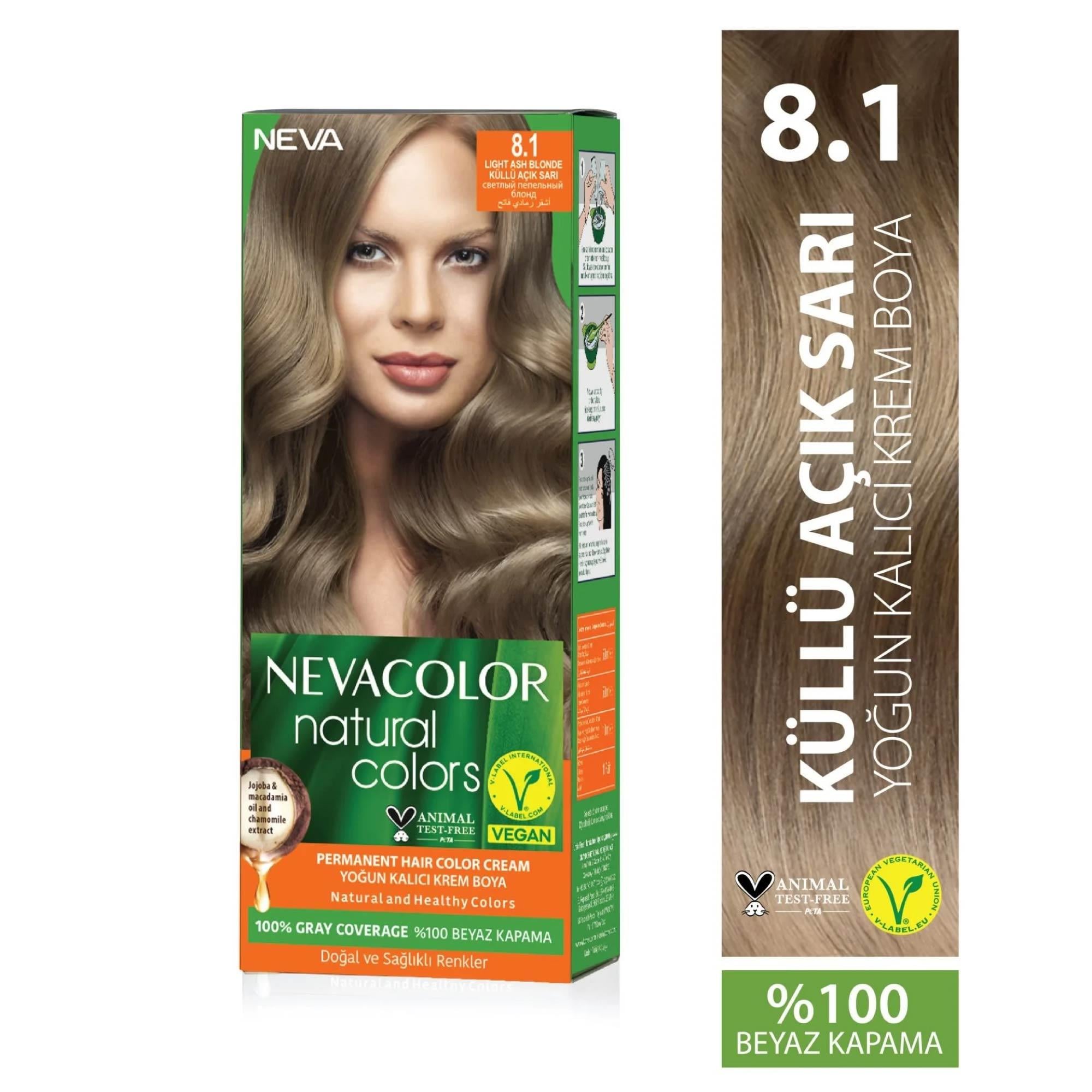 Nevacolor Natural Colors Set Boya Küllü Açık Sarı 8.1