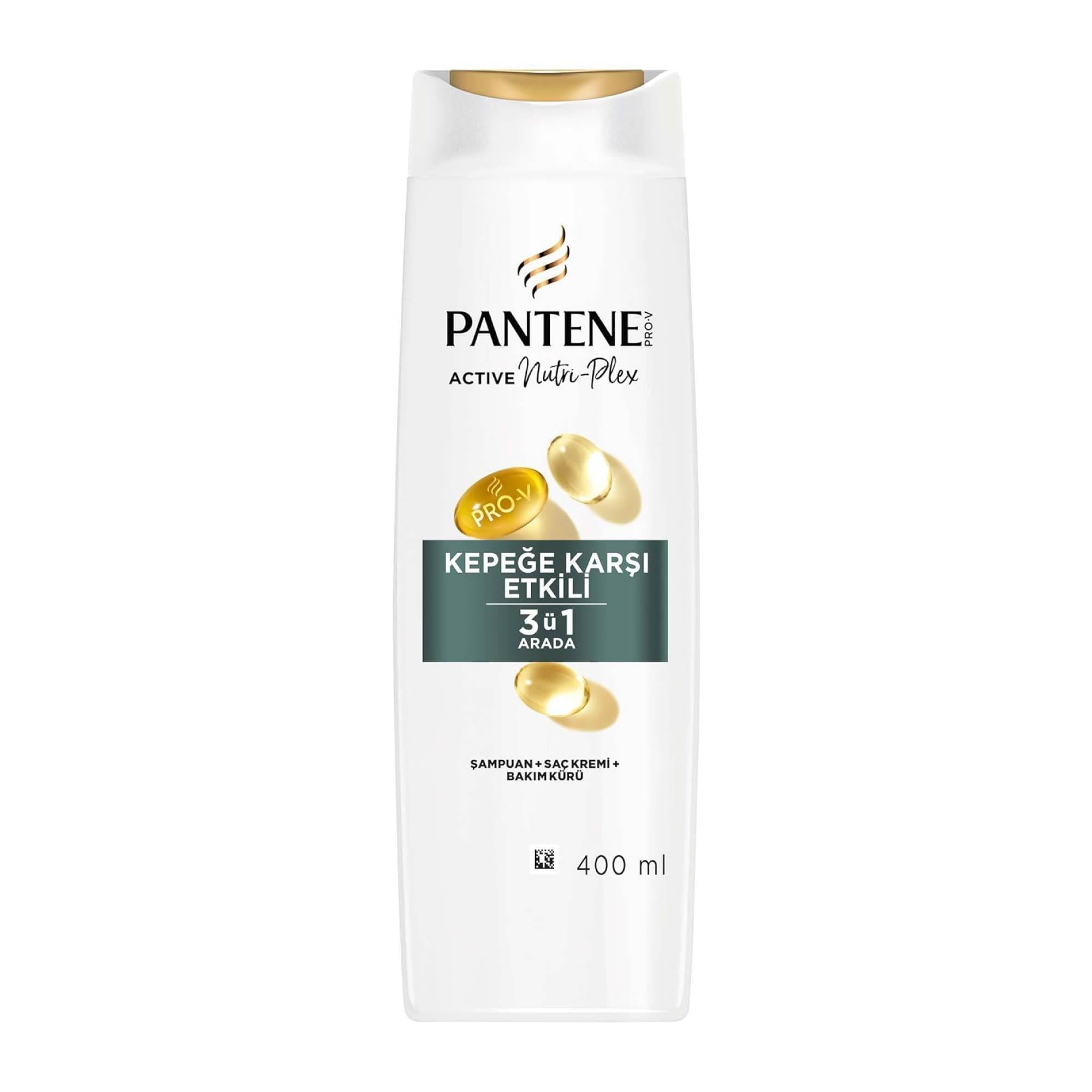 Pantene Şampuan 3ü1 Arada Kepeğe Karşı Etkili 400 ml.