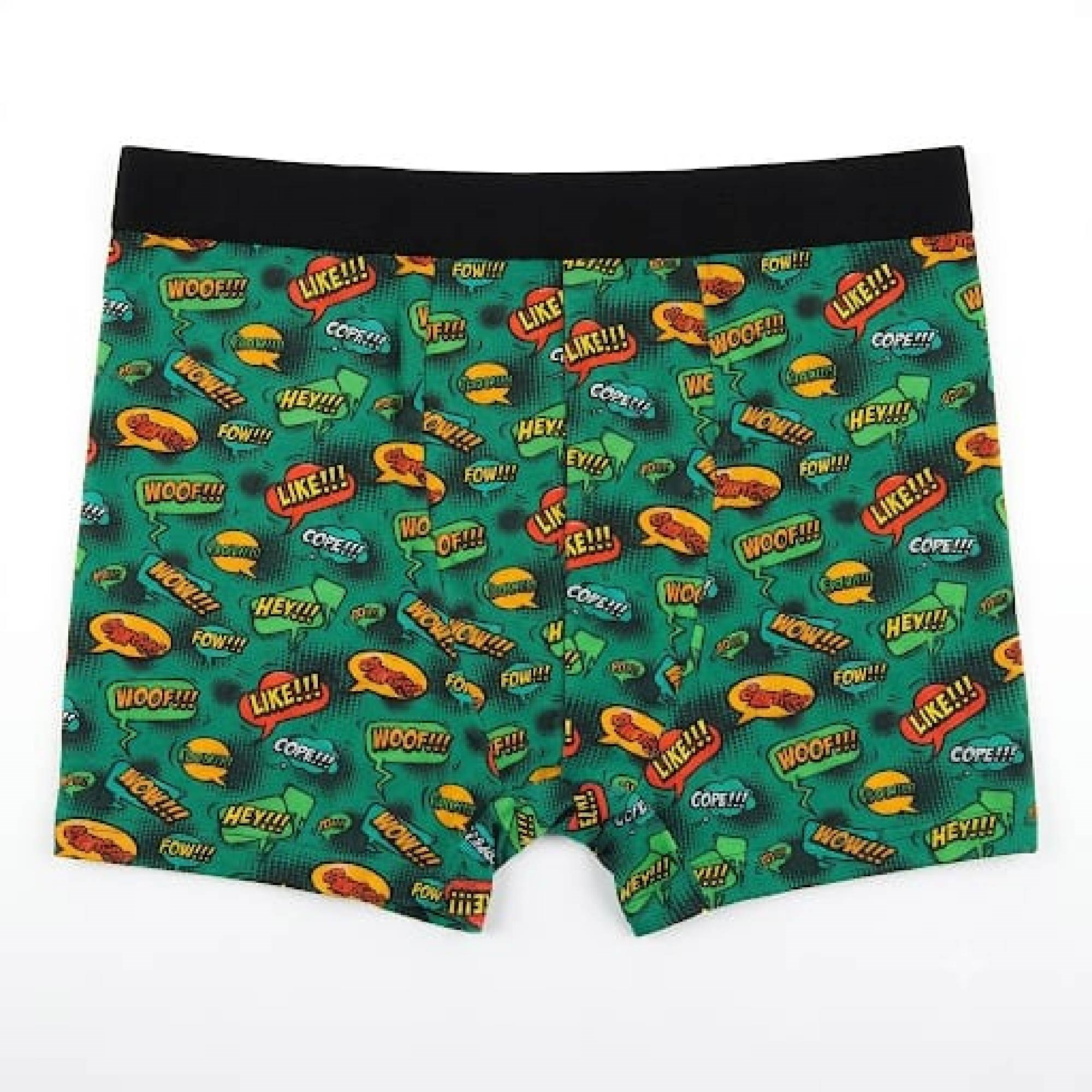 Berrak Erkek Grafiti Desenli Boxer 4431 3XLarge