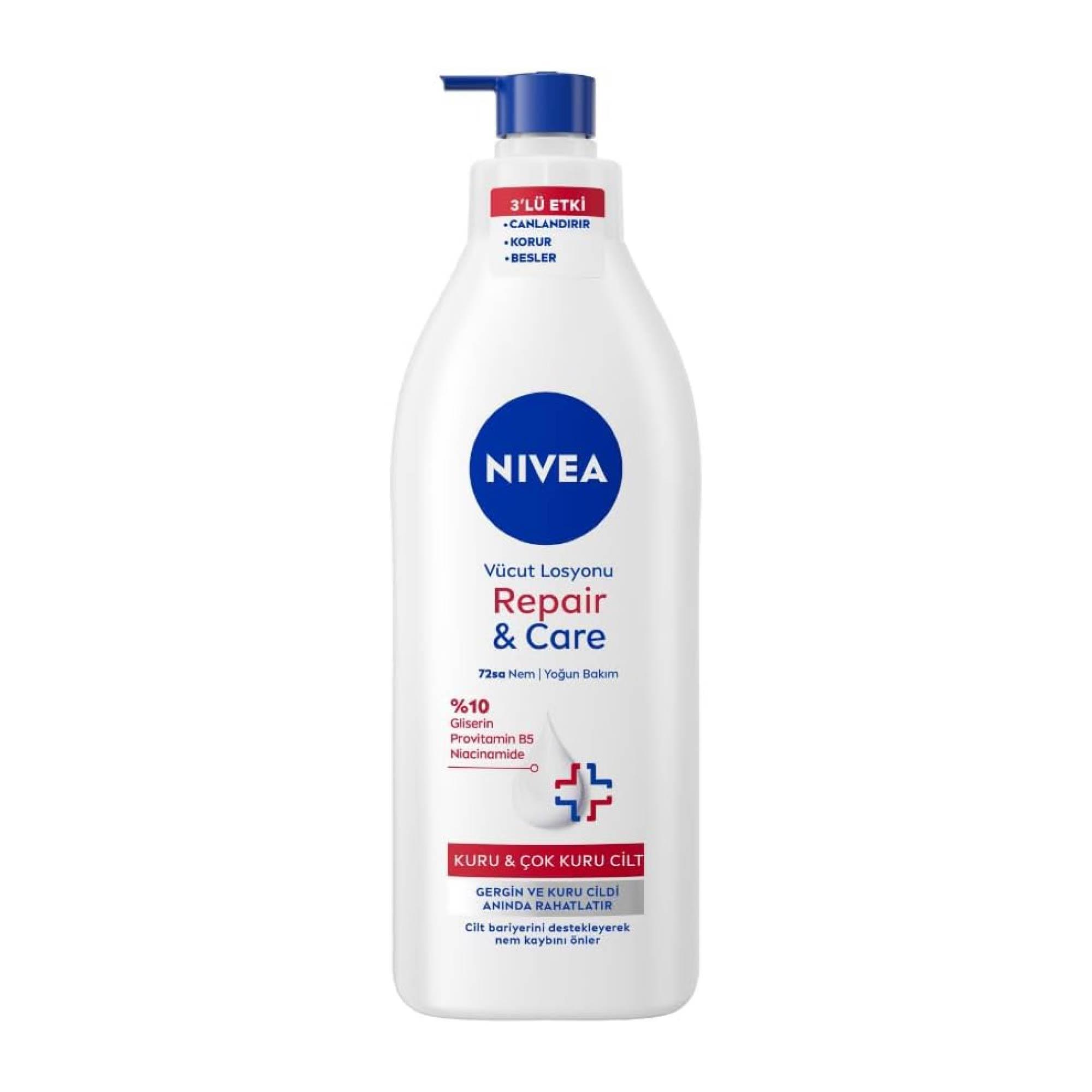 Nivea Vücut Losyonu Repair&Care Çok Kuru Ciltler İçin 400ml