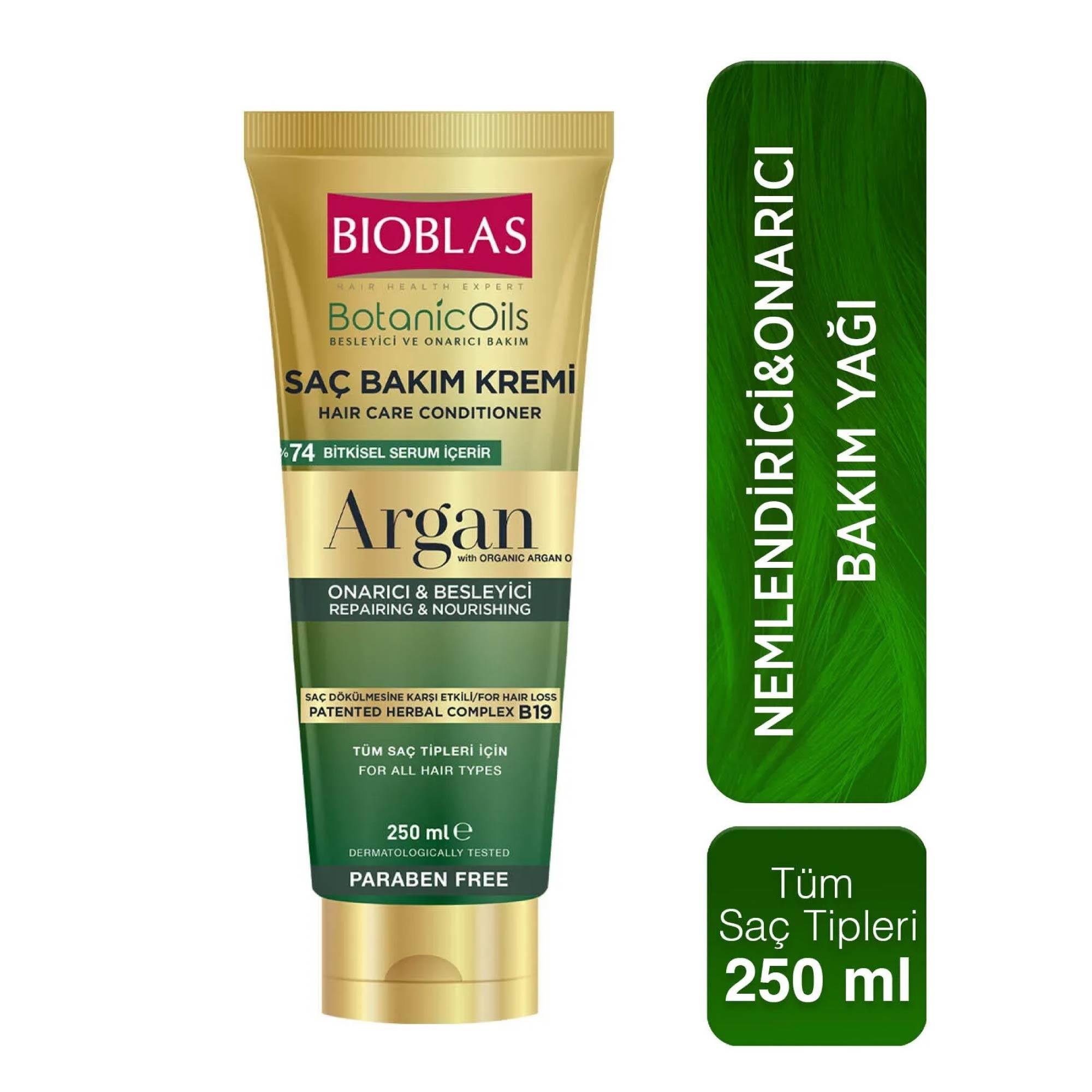 Bioblas Saç Kremi Botanic Oils Argan Yağlı Onarıcı  200 ml