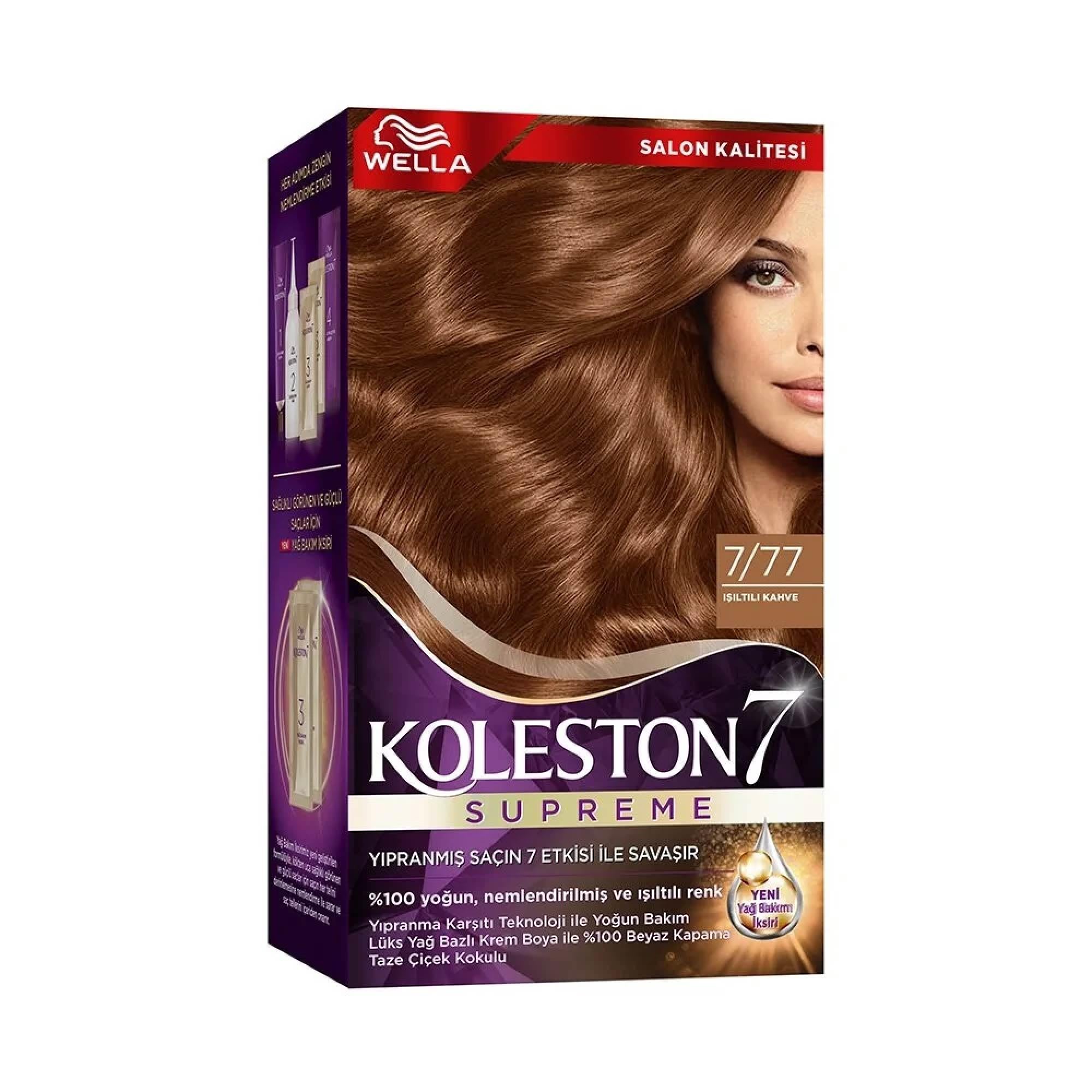 Koleston Set Boya Işıltılı Kahve 7/77