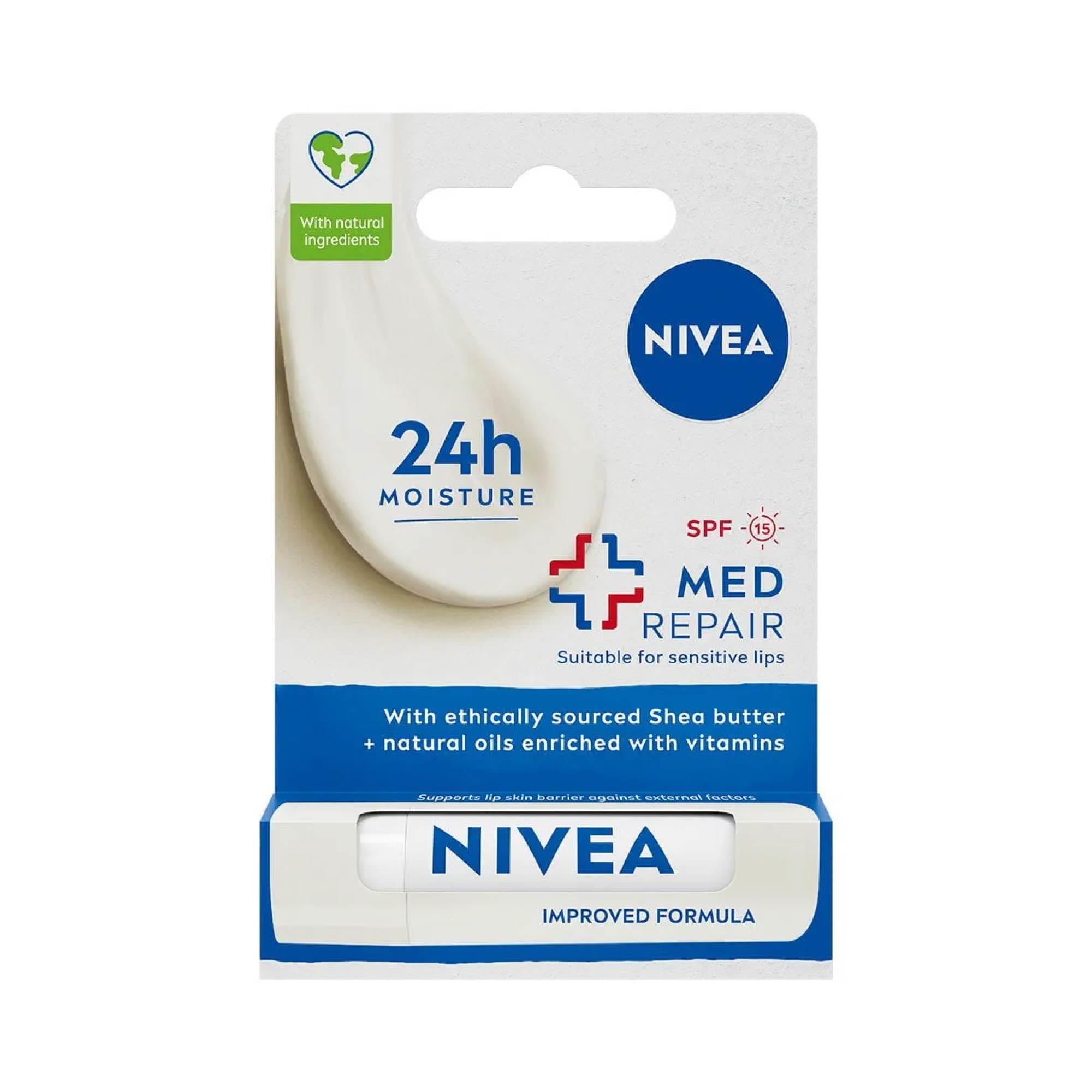 Nivea Med Repair Dudak Bakım Kremi