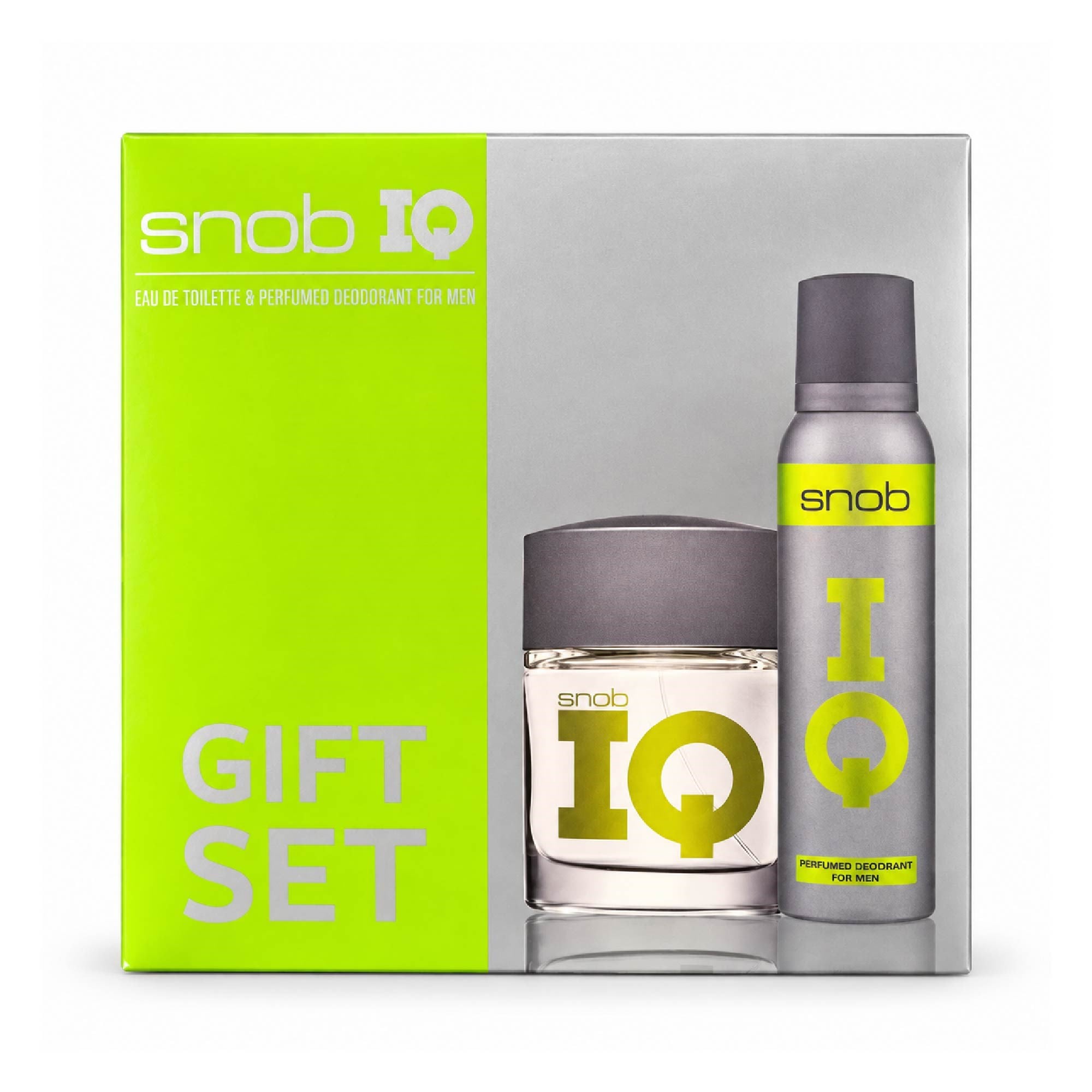 Snob IQ Edt Parfüm 100 ml + Snob IQ Deodorant 150 ml Set Erkek