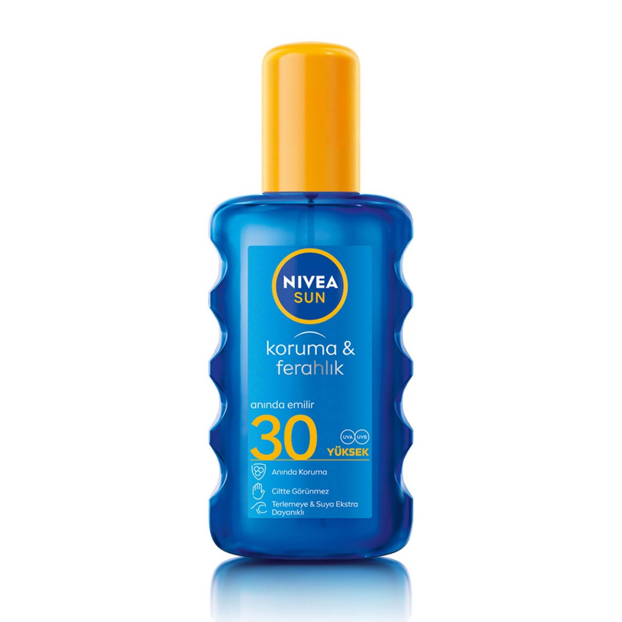 Nivea Sun Koruma & Ferahlık Transparan Güneş Spreyi Spf 30+ 200 ml