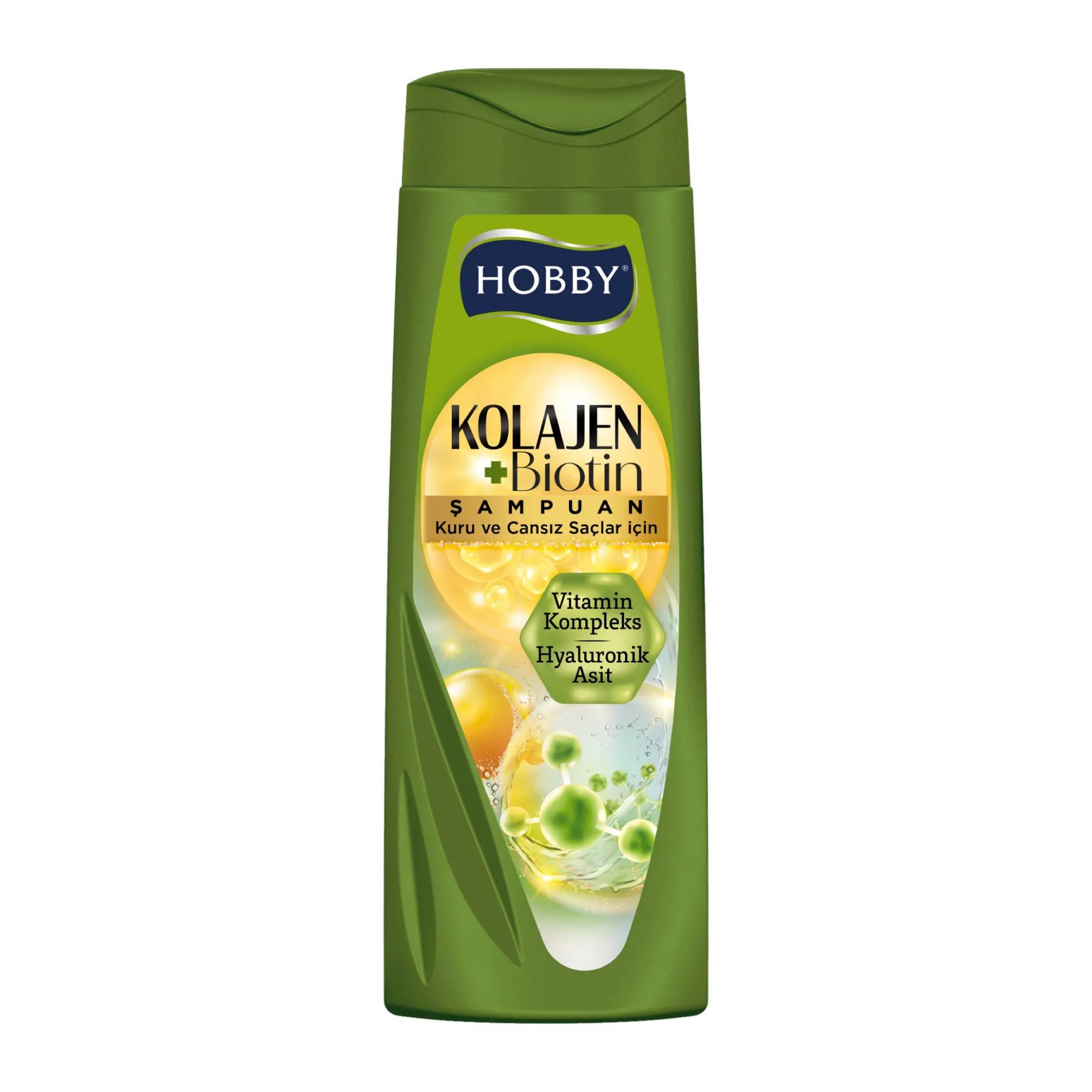 Hobby Şampuan Kolajen&Biotin Kuru Ve Cansız Saçlar 480 Ml