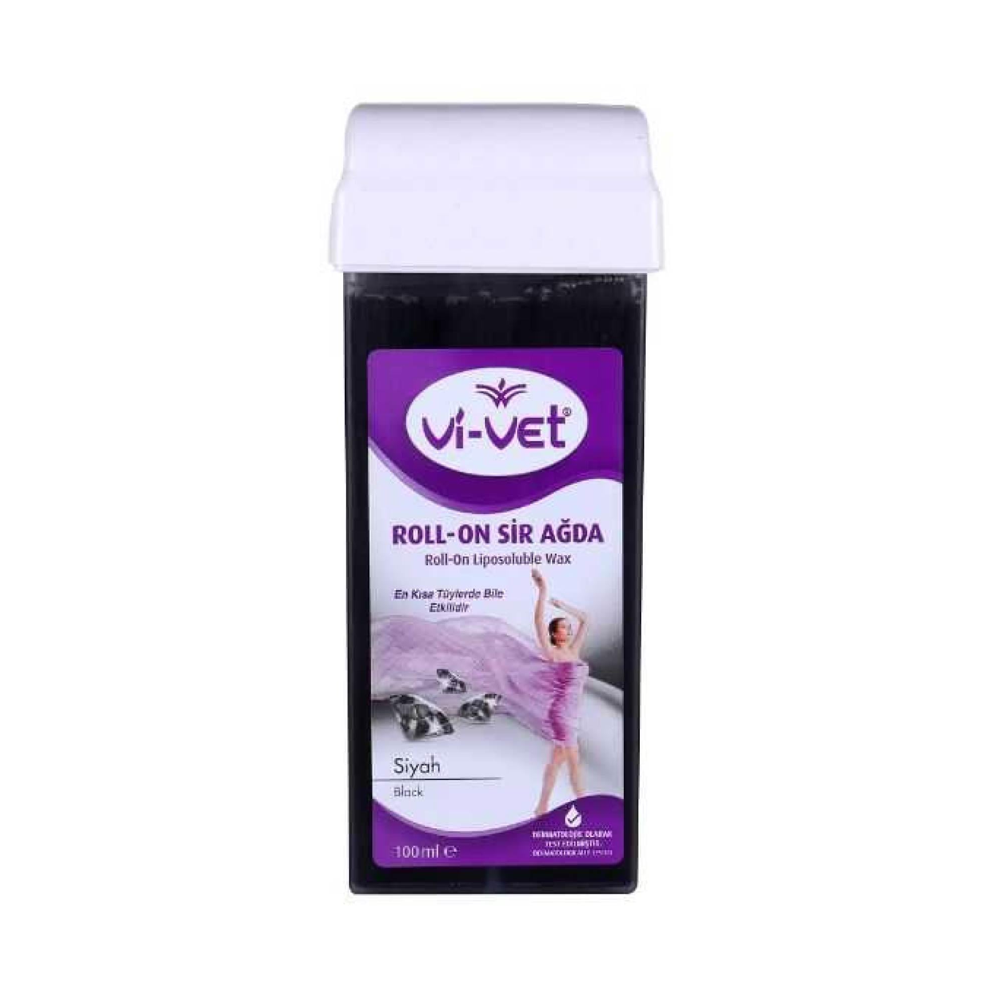 ViVet Roll-On Sir Ağda Siyah 100ml 