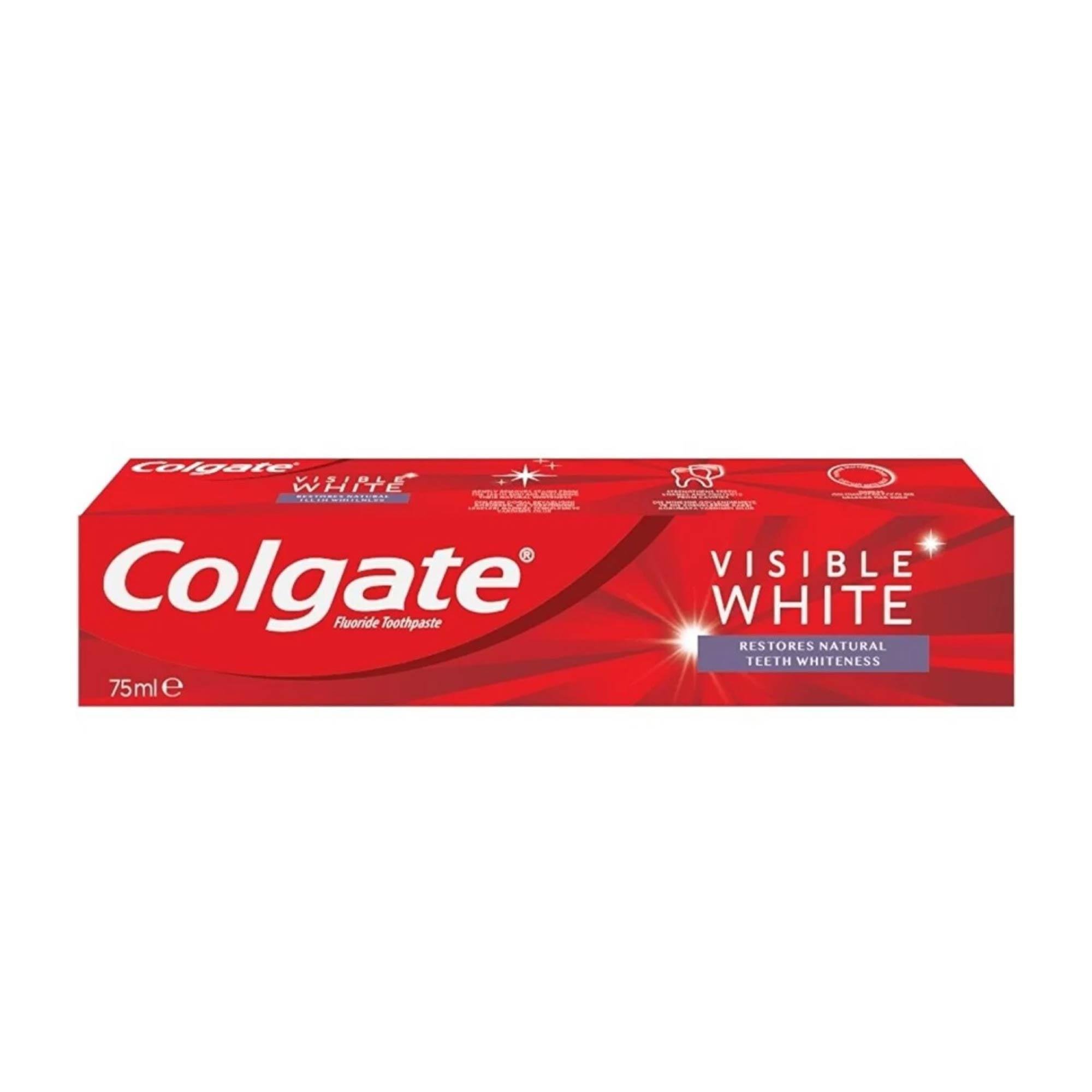 Colgate Visible White Doğal Diş Beyazlığını Koruma 75 ml