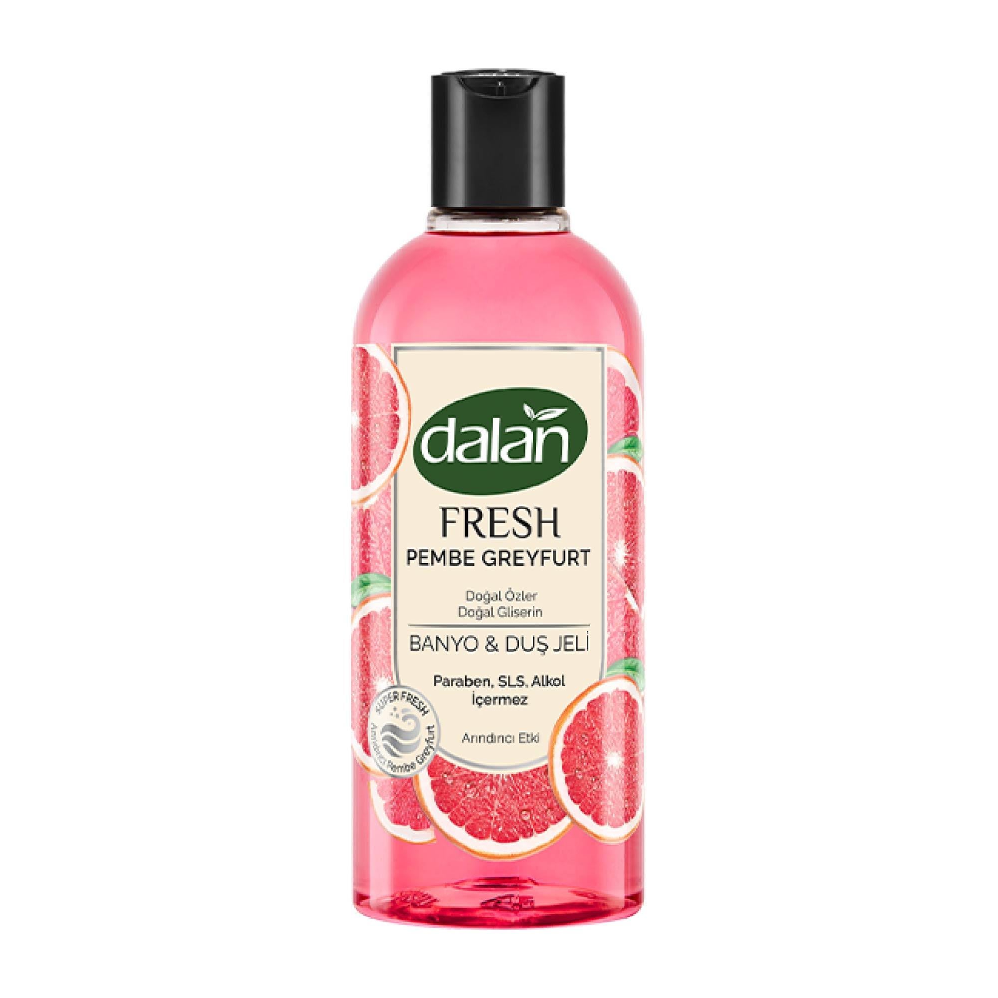 Dalan Fresh Duş Jeli Pembe Greyfurt  Arındırıcı 500 ml