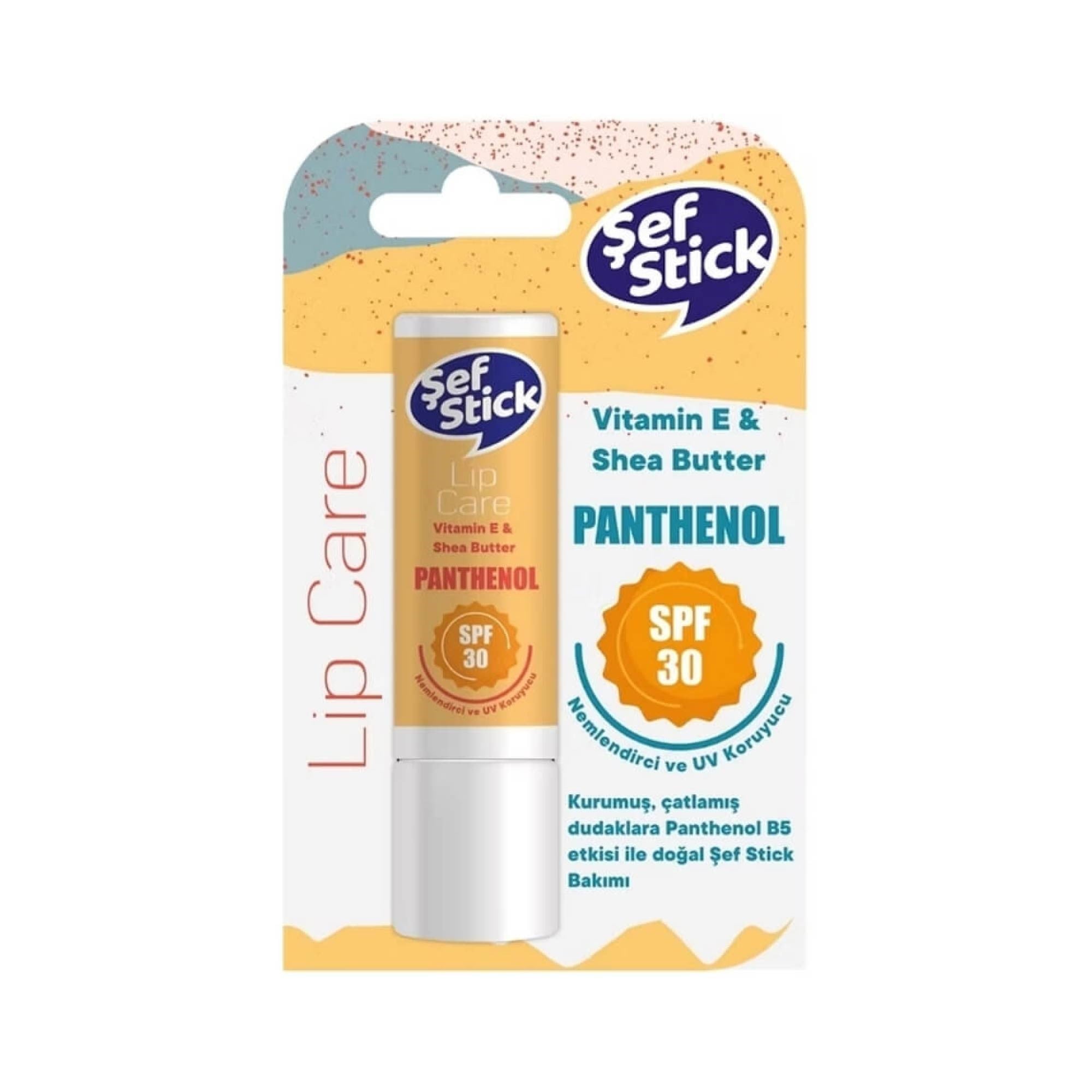 Şef Stick Kids Dudak Balmı Panthenol