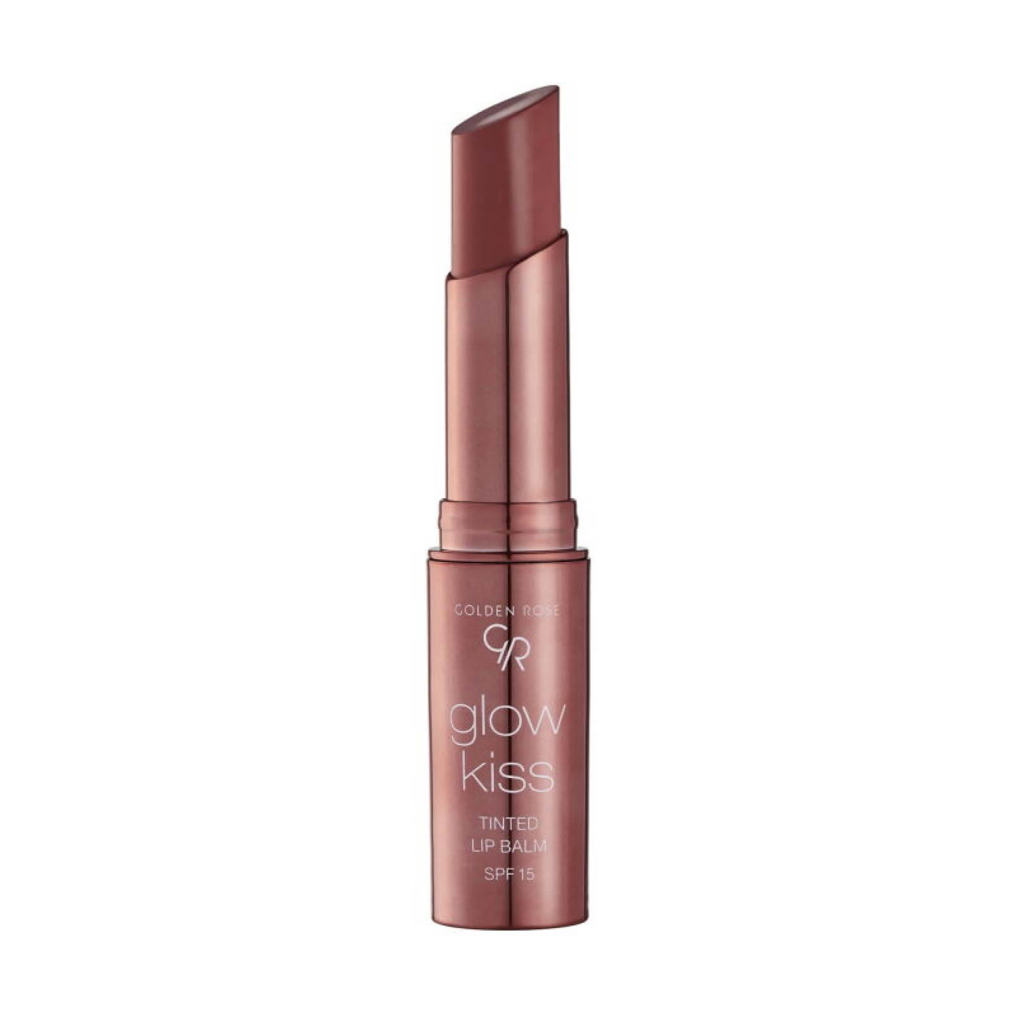Golden Rose Glow Kiss Tinted Lip Balm 01 Vanilla Latte