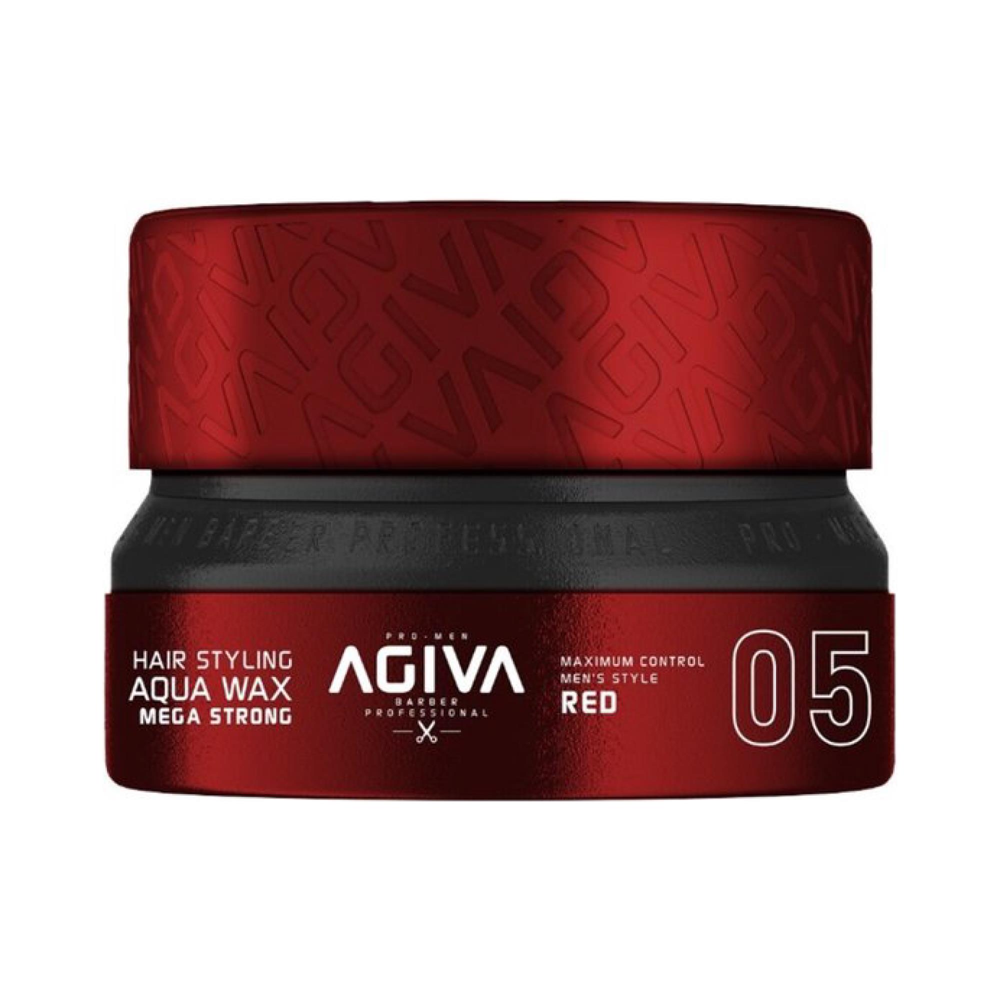 Agiva Wax Mega Strong 05 Kırmızı 155 ml