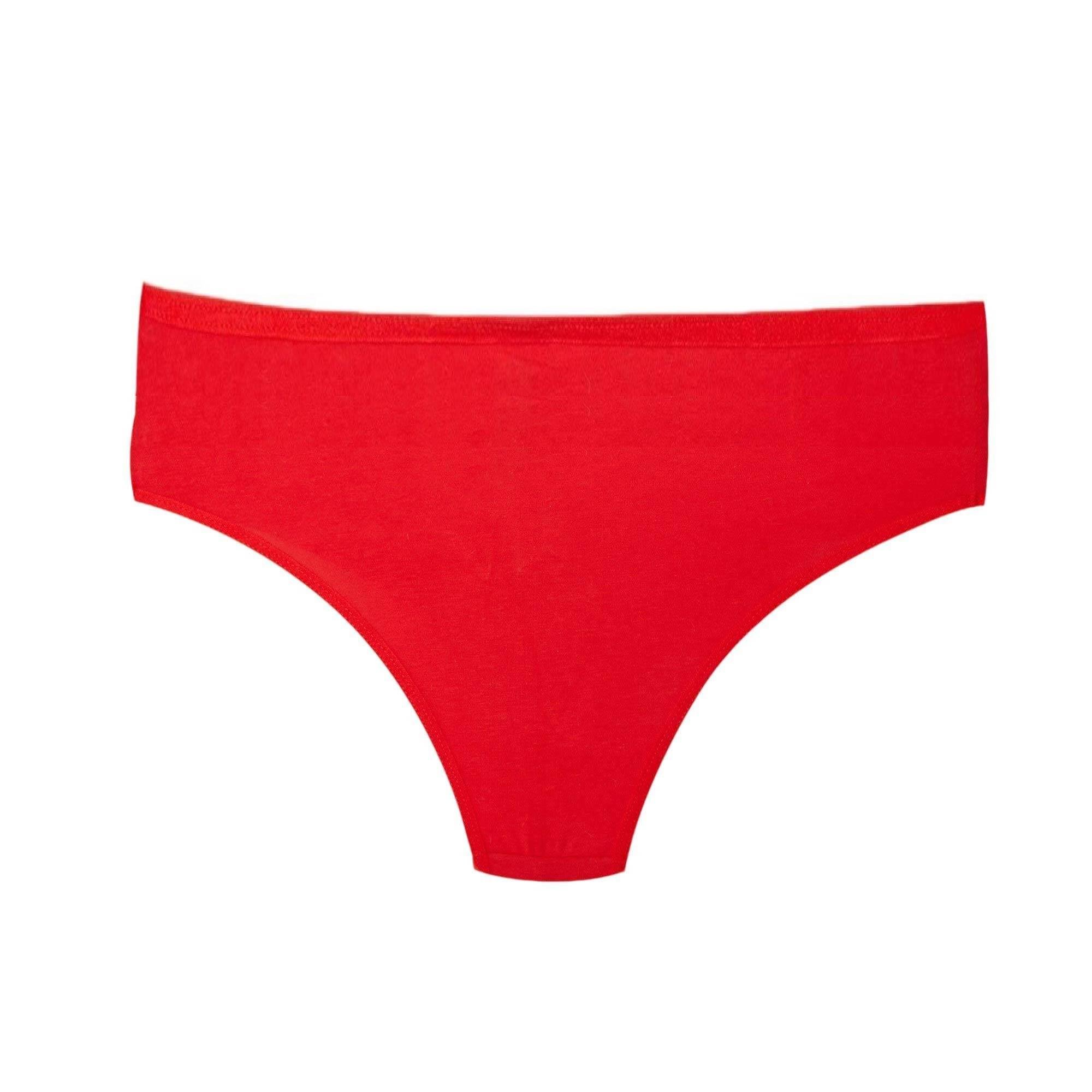 Gelincik Bayan Külot Bato Kırmızı XL