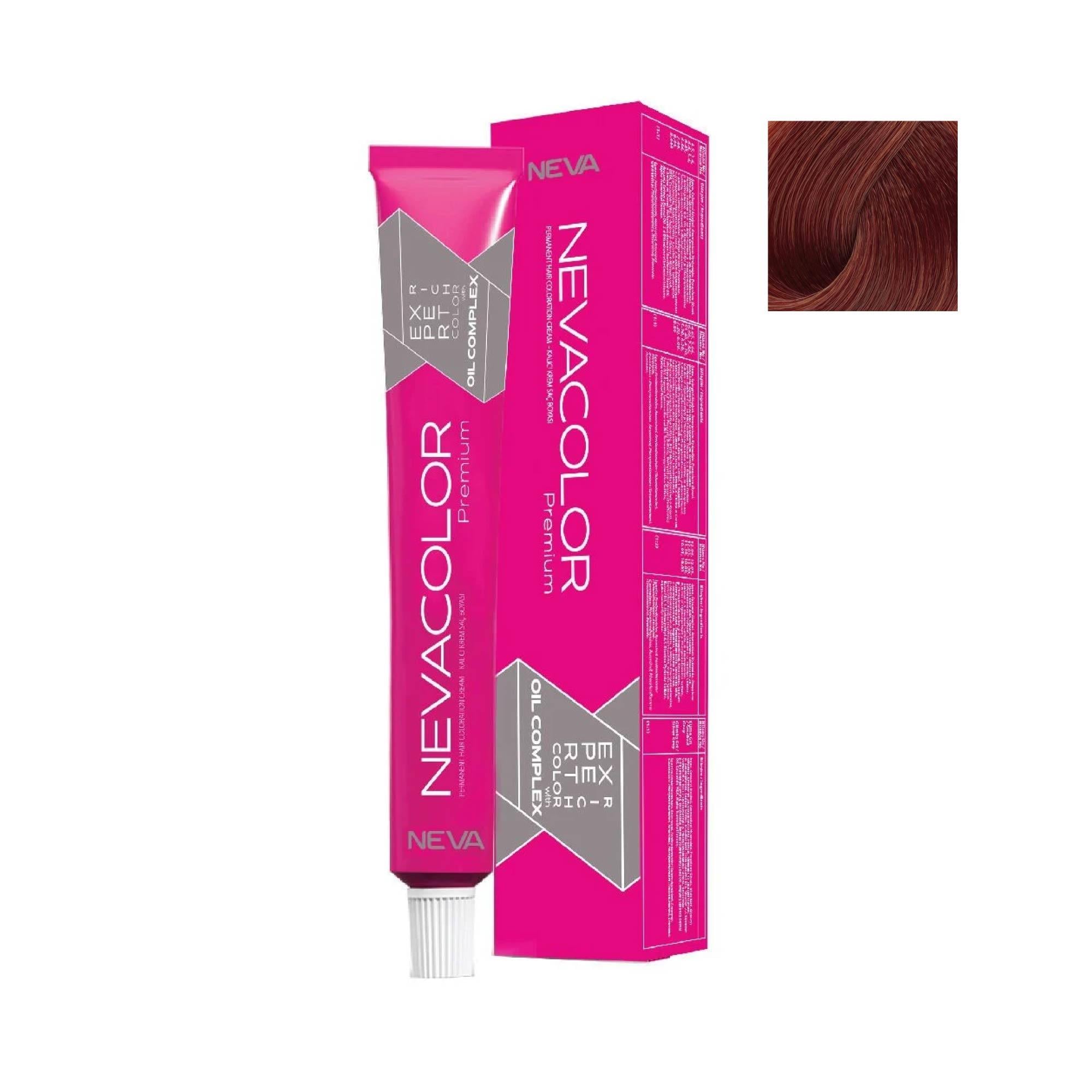 Nevacolor Tüp Boya 6.66 Koyu Kızıl Kumral