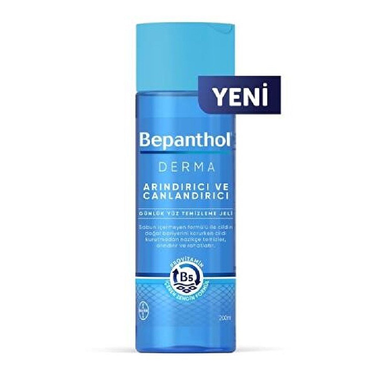 Bepanthol Derma Arındırıcı Canlandırıcı Yüz Temizleme Jeli 200 ml