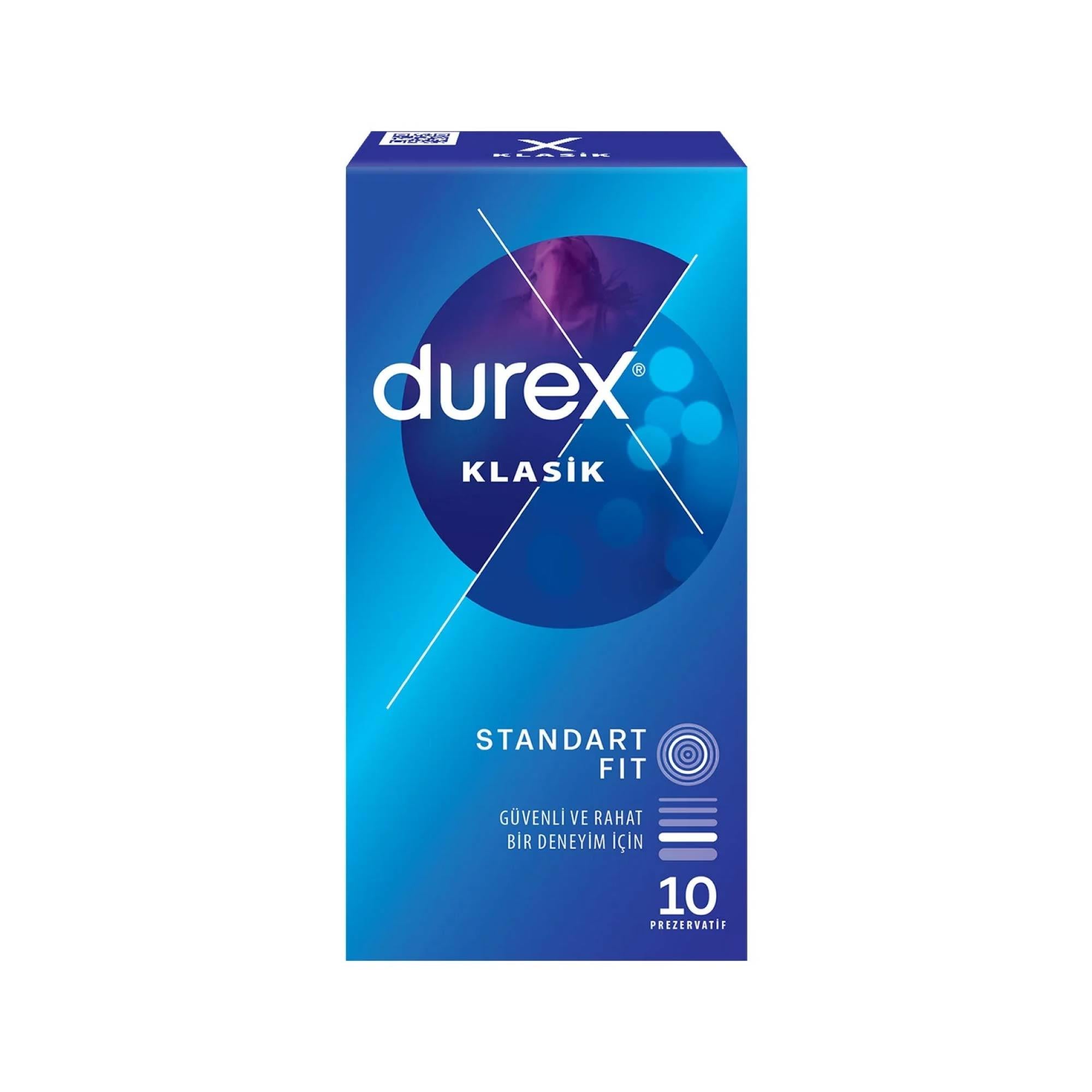 Durex Klasik Prezervatif 10'lu