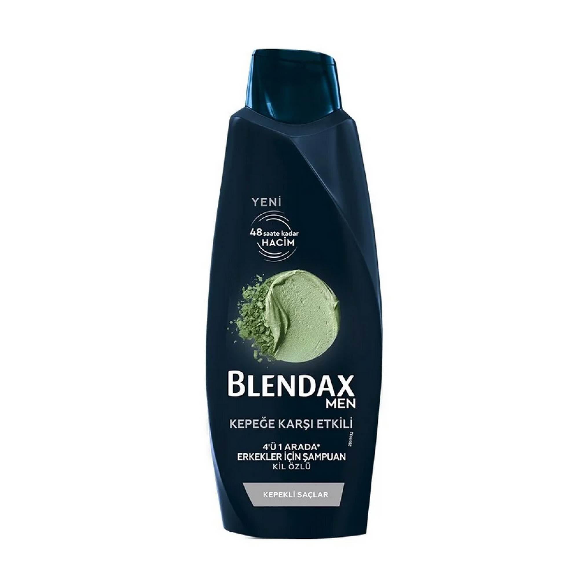 Blendax Men Şampuan Kepeğe Karşı Kil Özlü 4 ü 1 Arada 500 ml 