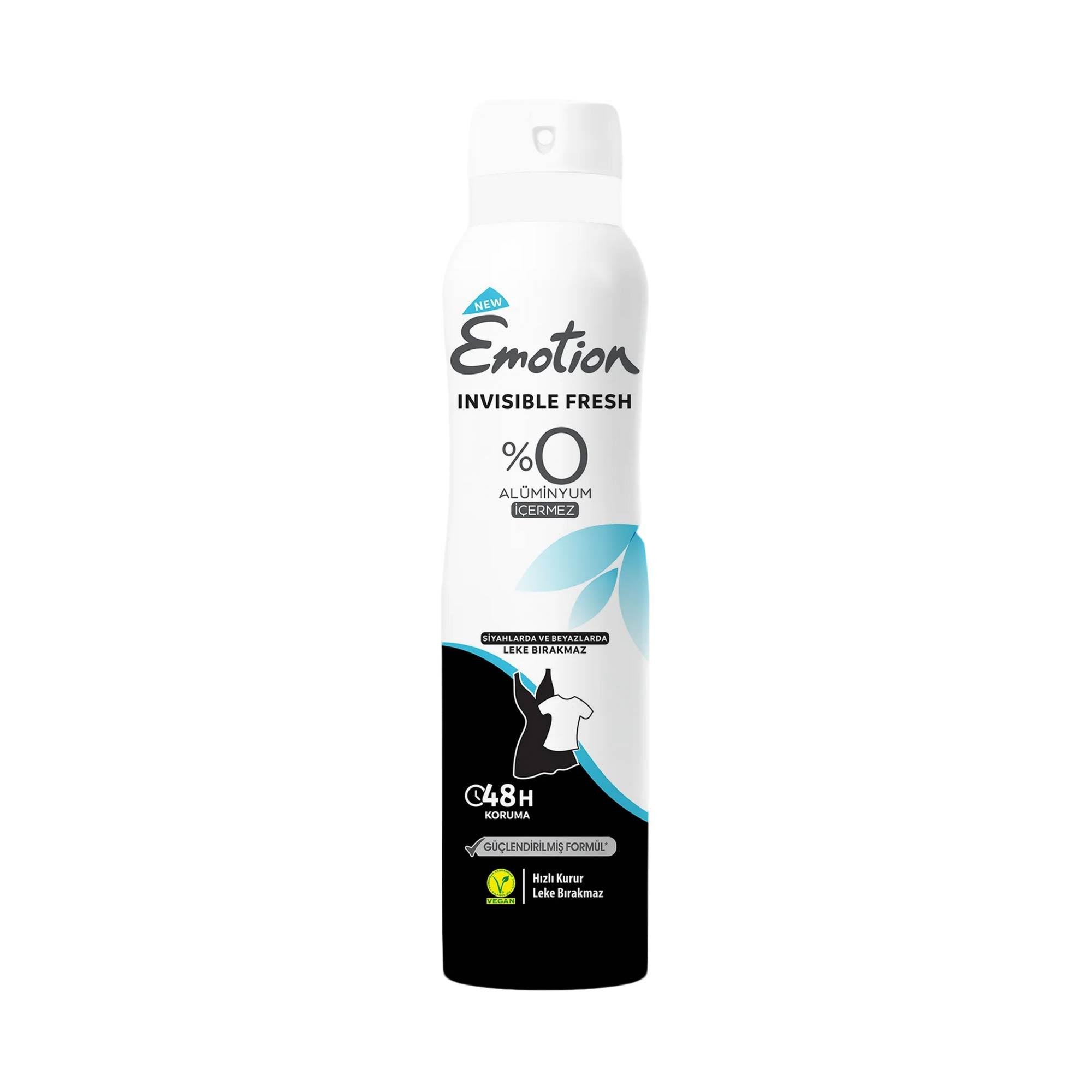 Emotion Deodorant Invisible Fresh Kadın 150ml