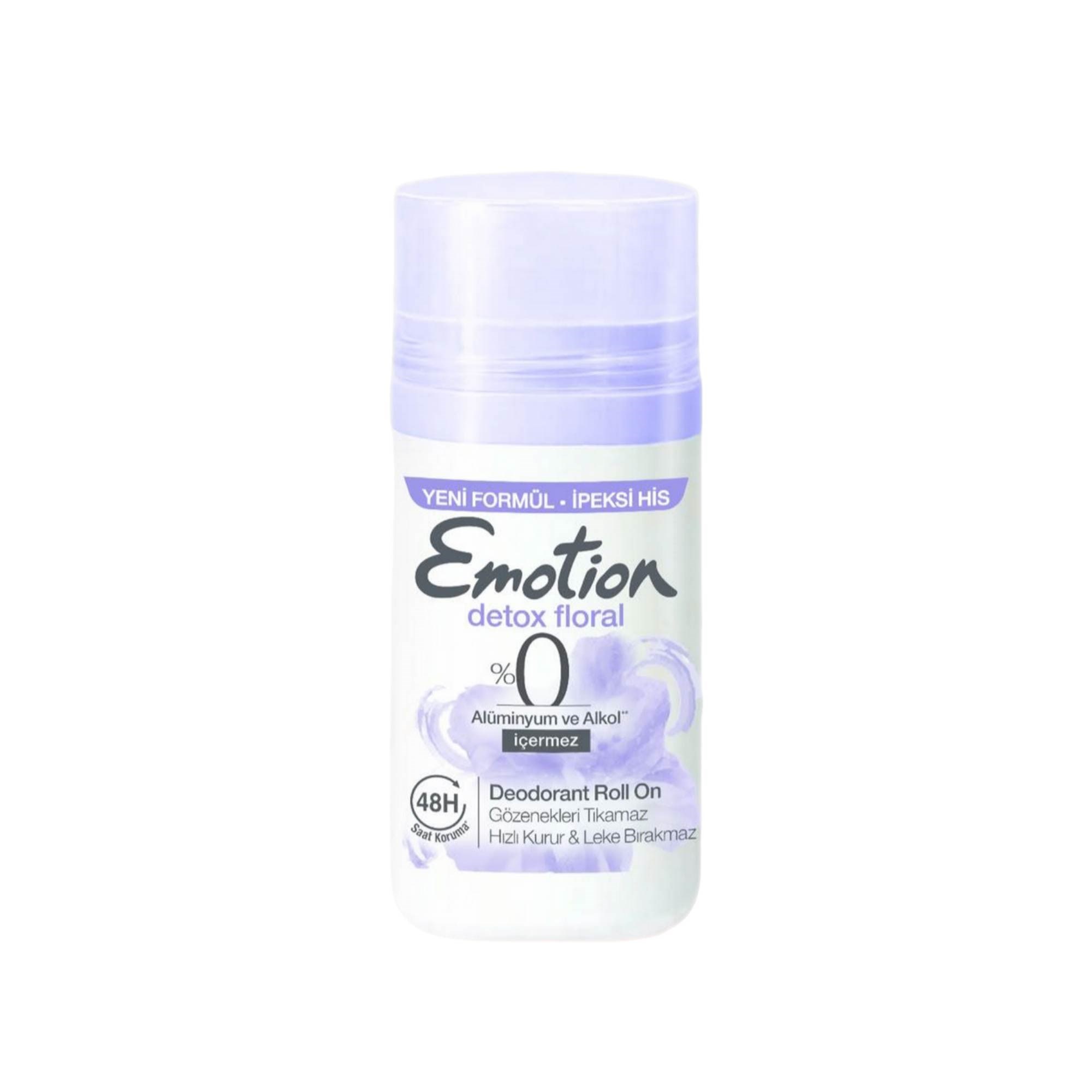 Emotion Roll-on Detox Floral Kadın 50ml