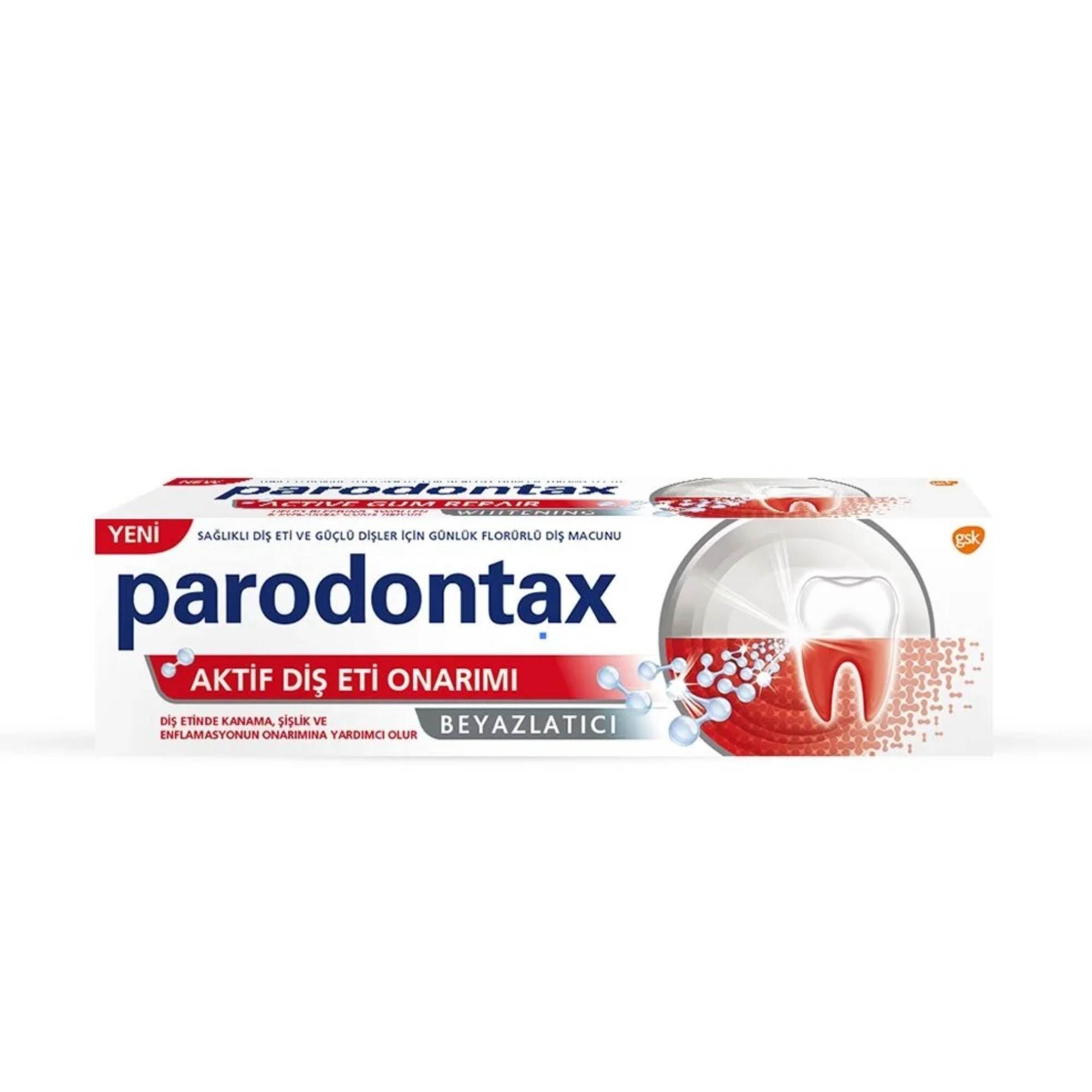 Parodontax Aktif Diş Eti Onarımı Beyazlatıcı Diş Macunu 75 ml