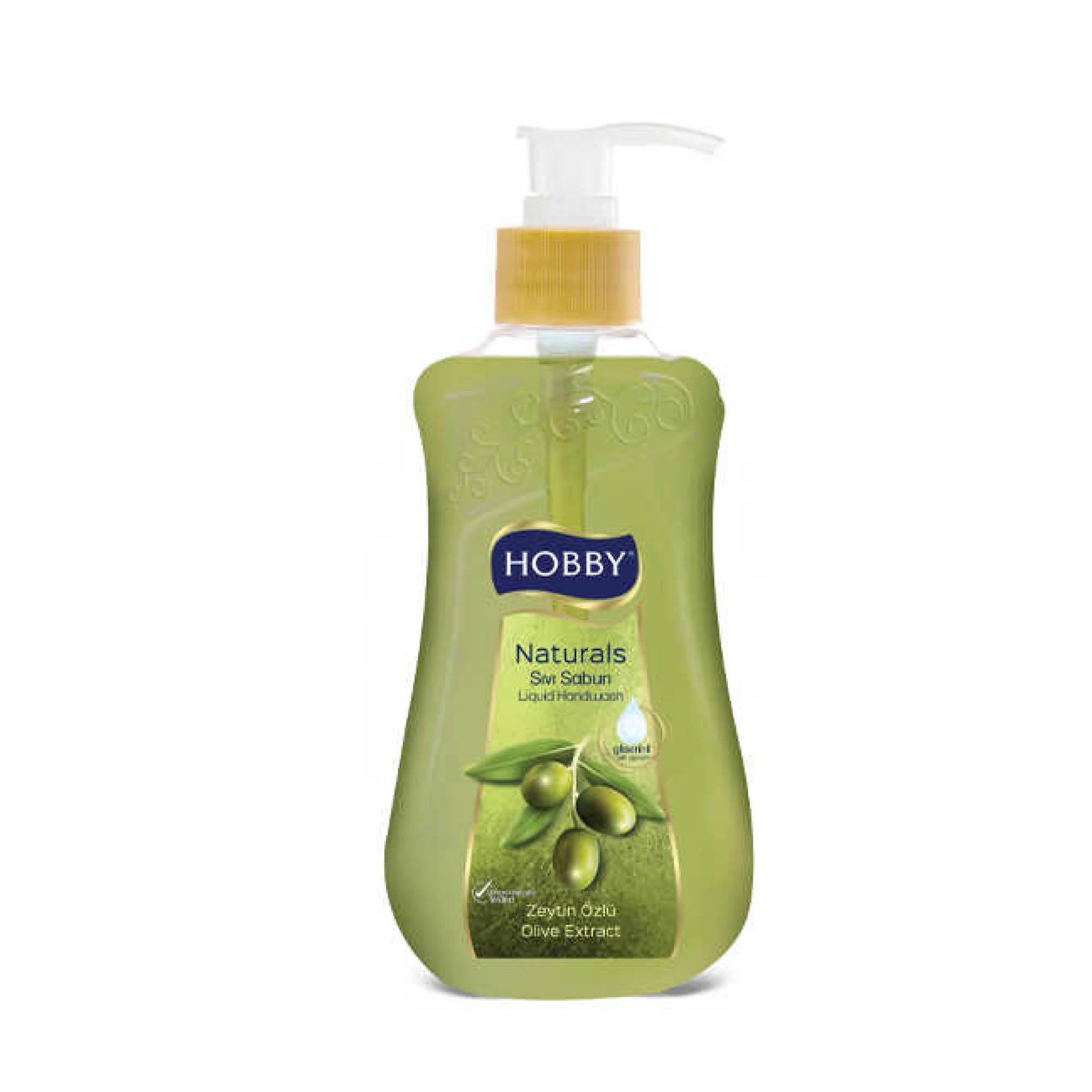 Hobby Naturals Sıvı Sabun Zeytin Özü 400 ml	