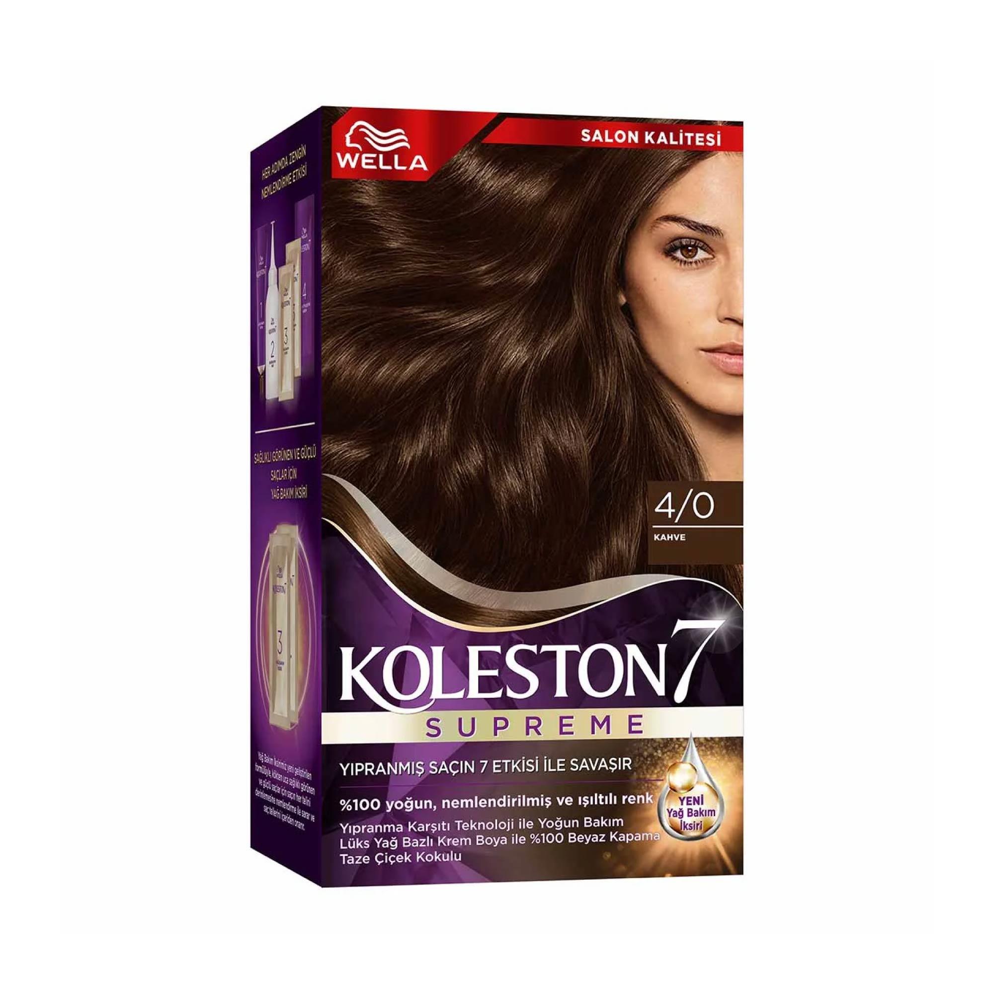 Koleston Set Boya Kahve 4/0