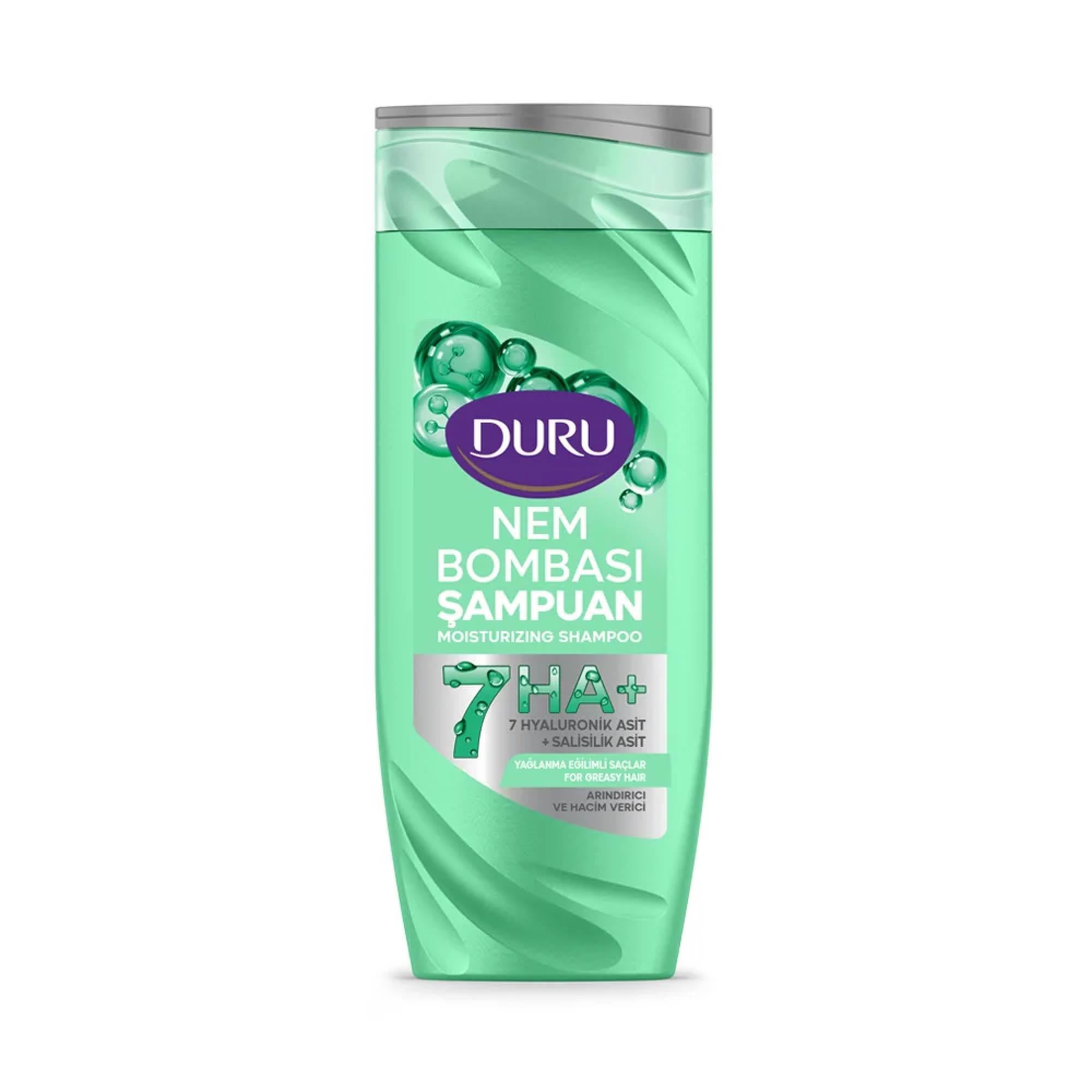 Duru Nem Bombası Arındırıcı & Hacim Verici Şampuan 400 Ml