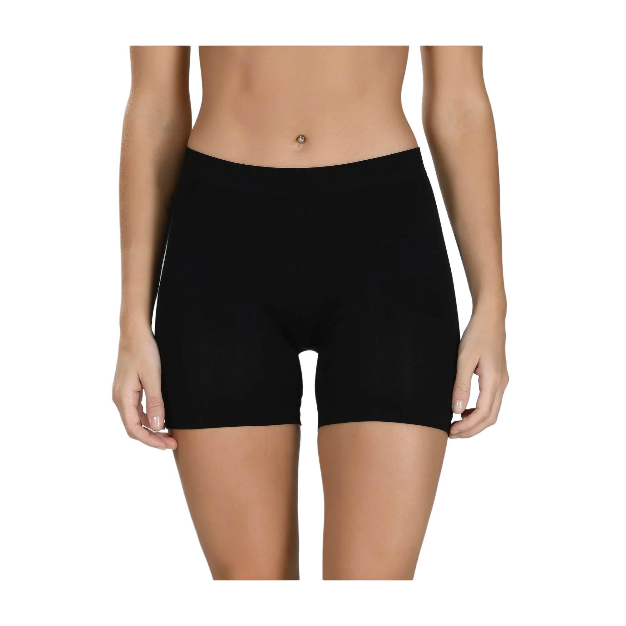 NBB Kadın Dikişsiz Şort Siyah Medium 2007