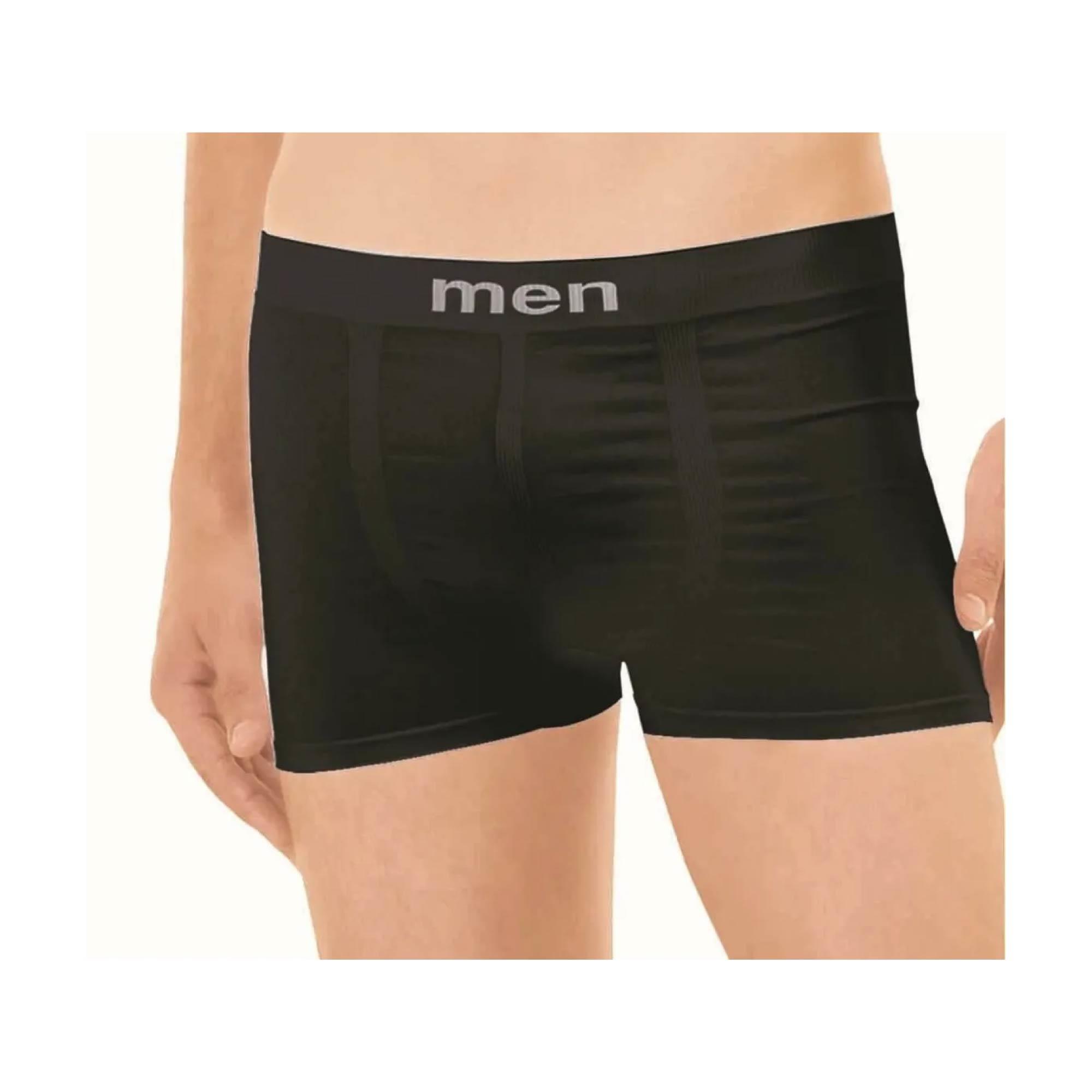 Elite Life Erkek Dikişsiz Boxer Siyah L/XL 900