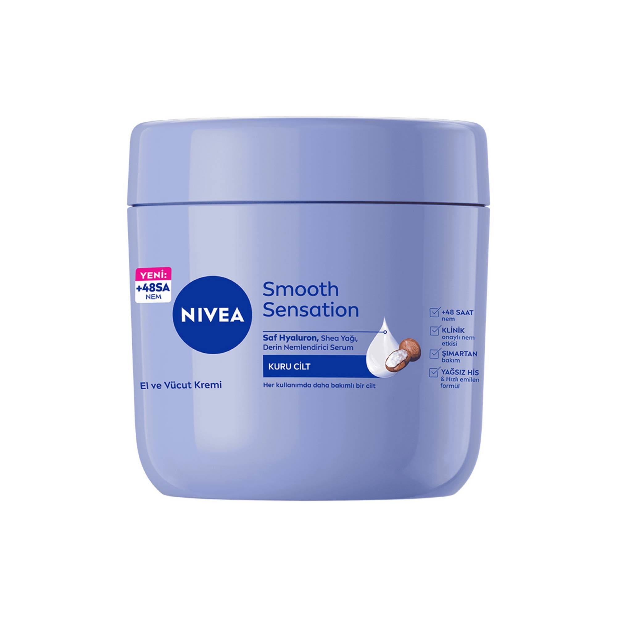 Nivea Smooth Sensation El & Vücut Bakım Kremi 400 ml