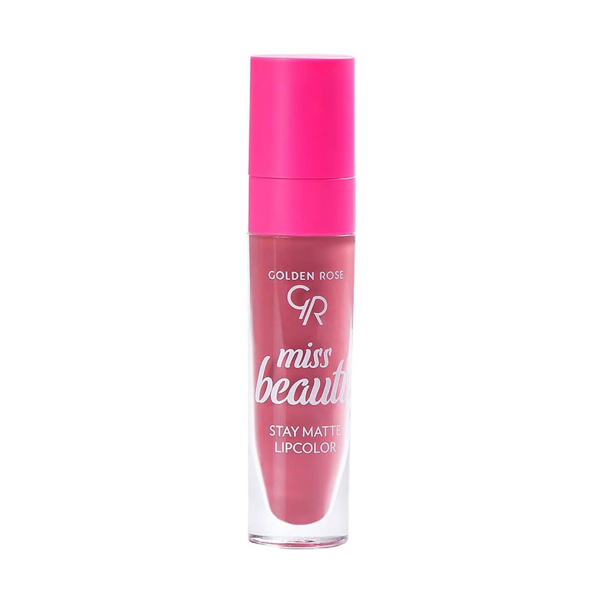 Golden Rose Miss Beauty Stay Matte Lipcolor Ruj 03 Rose Wood