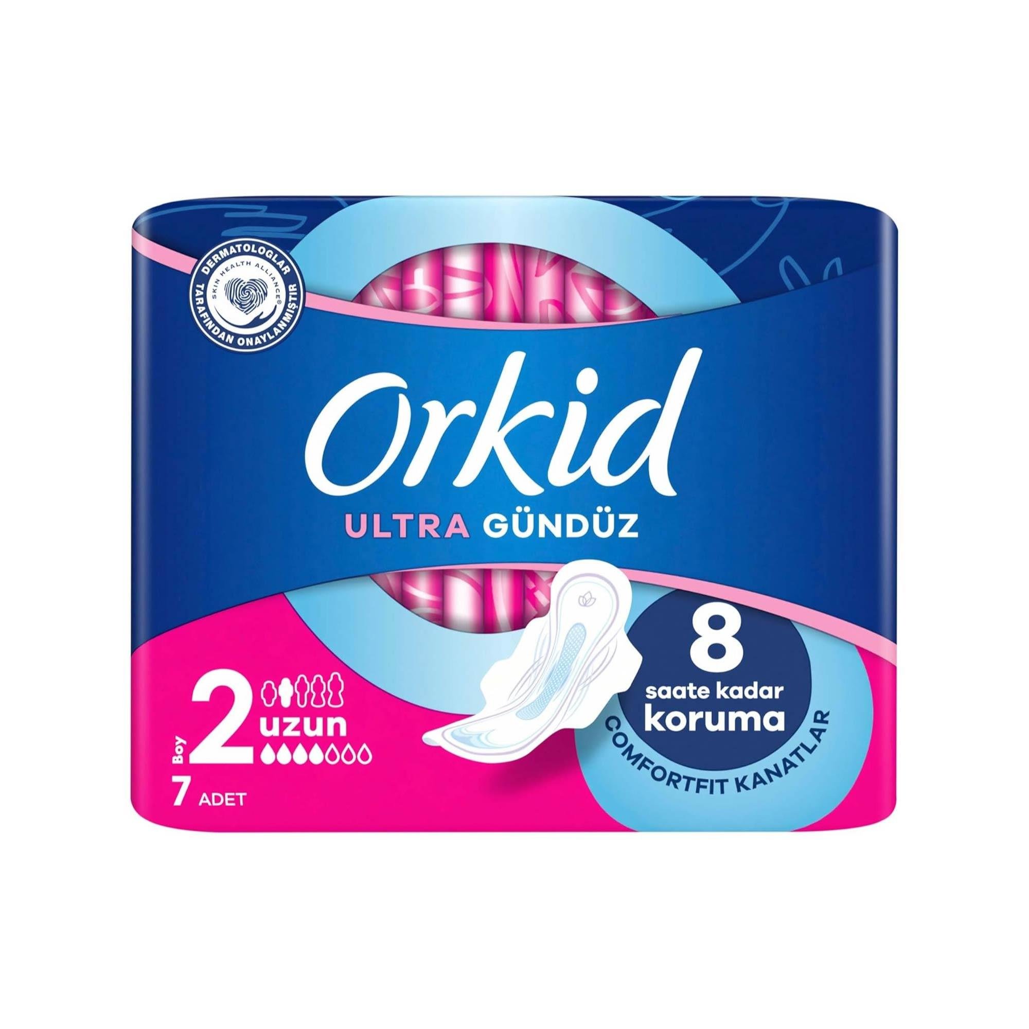 Orkid Ultra Extra Hijyenik Ped Uzun 7'li / 2 Boy