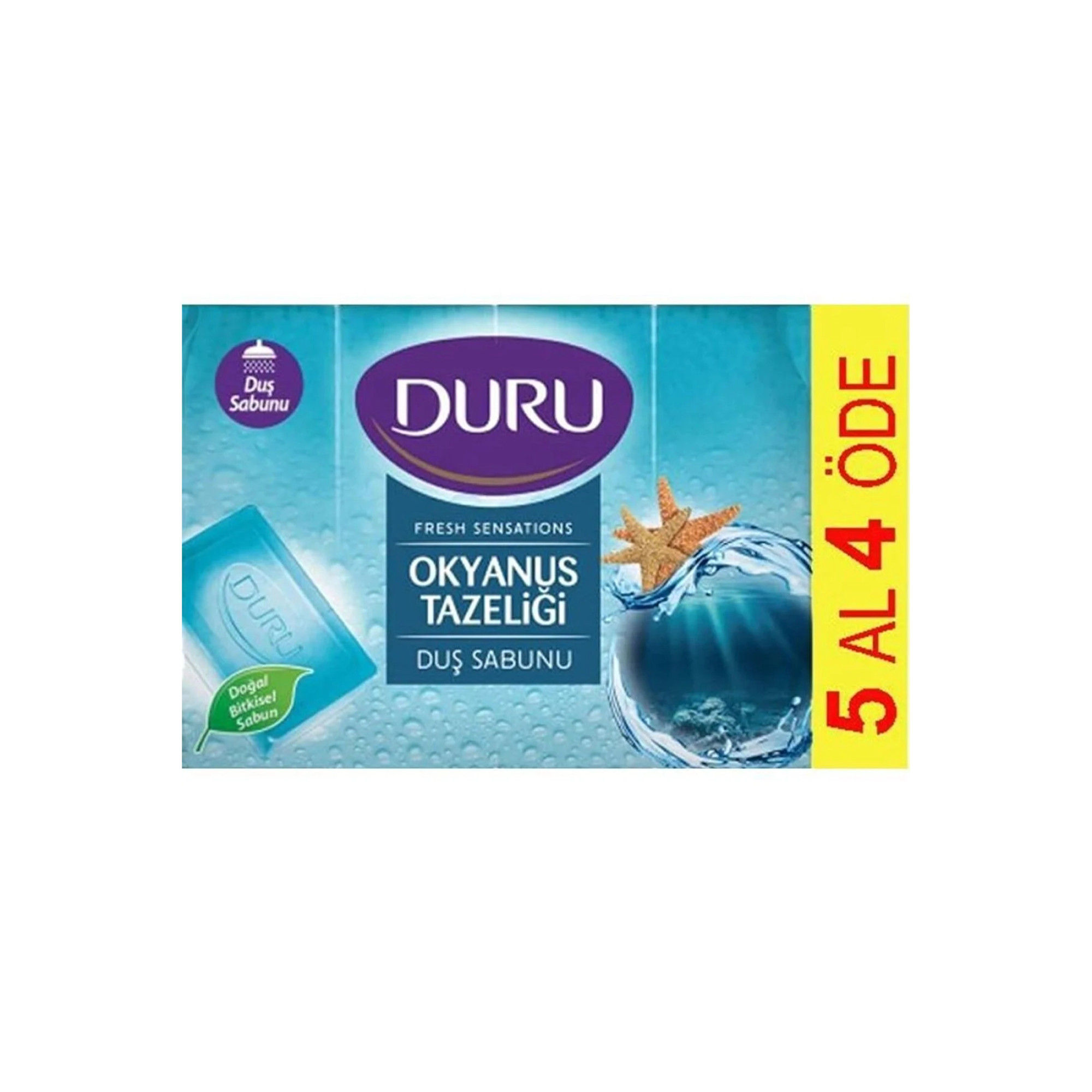 Duru Okyanus Tazeliği Duş Sabunu 5'li