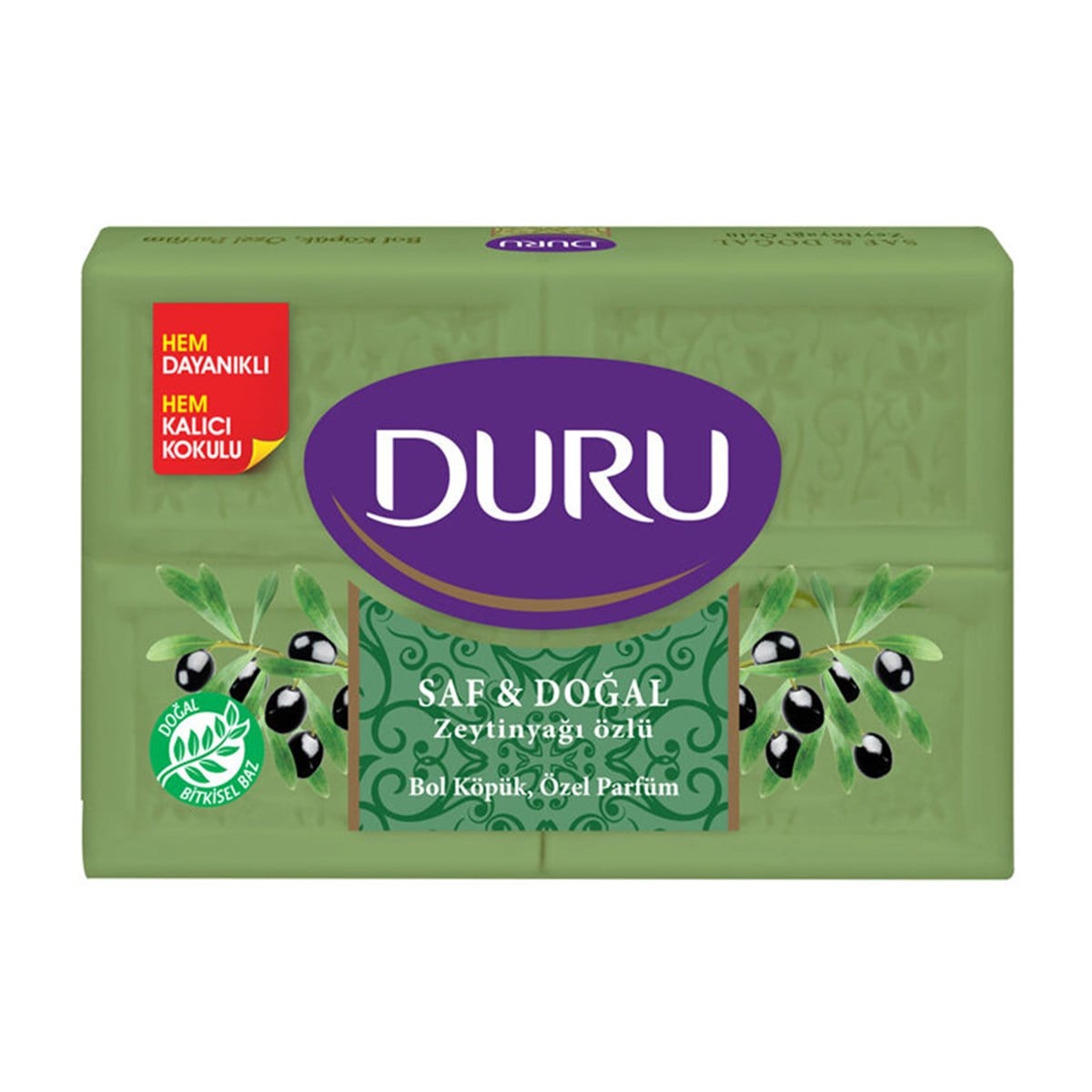 Duru Saf & Doğal Zeytinyağlı Kalıp Sabun 4'lü